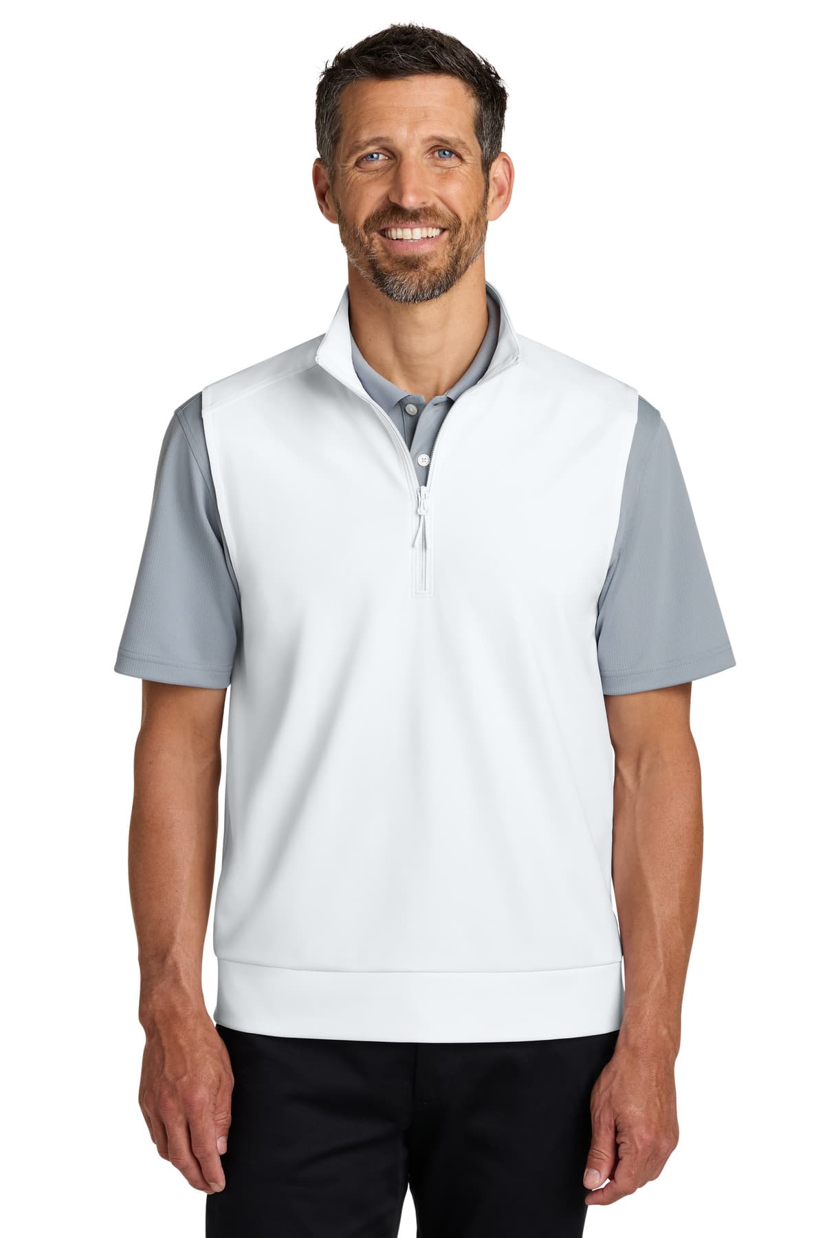 Port Authority ® C-FREE ® Double Knit 1/4-Zip Vest K880V thumbnail 7