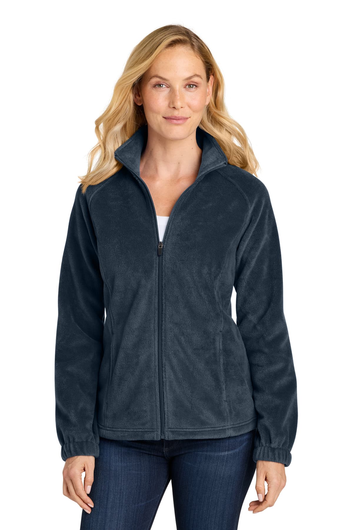 Port Authority ® Women's Plush Fleece Full-Zip Jacket L190 thumbnail 6