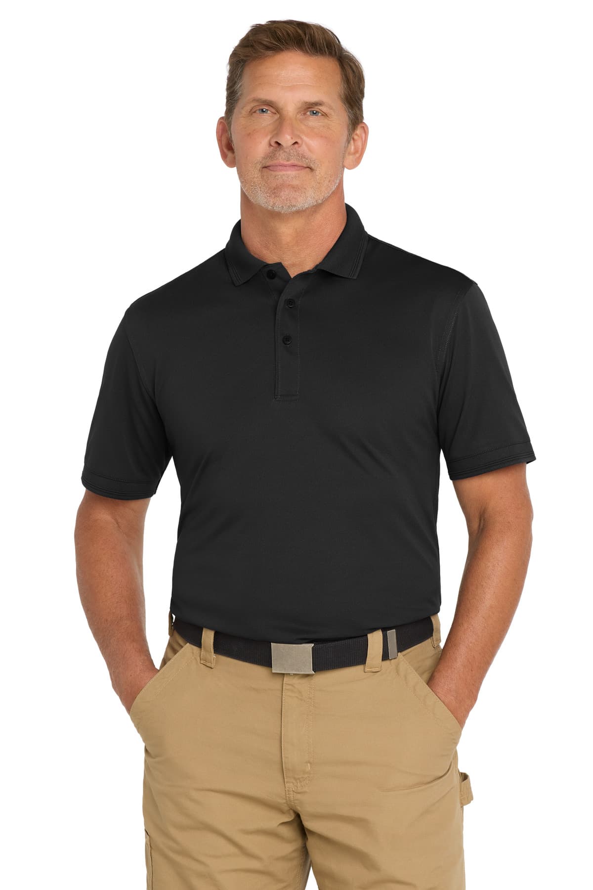 CornerStone ® Industrial Snag-Proof Pique Polo. CS4020 thumbnail 4