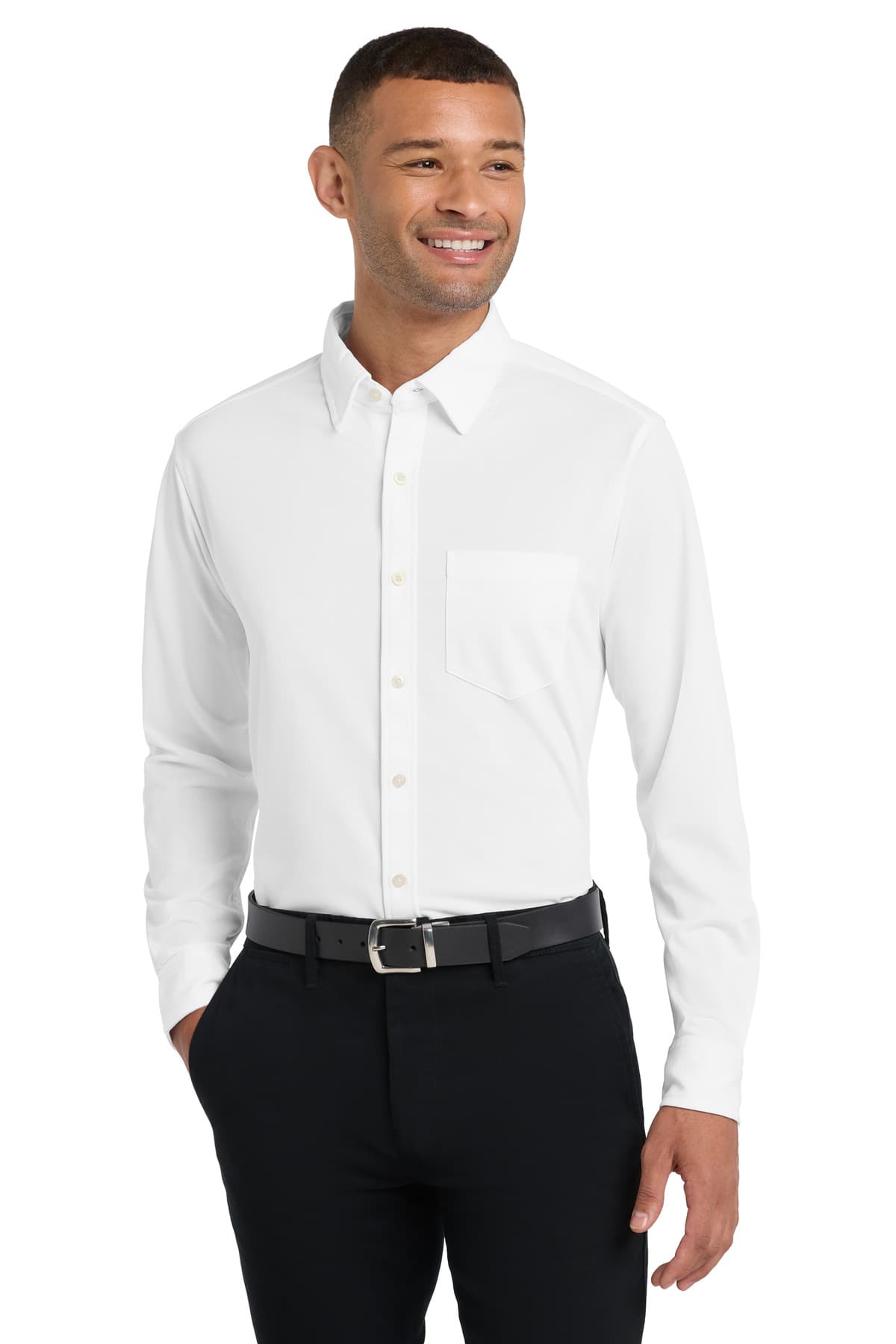 Port Authority ® Dimension Knit Dress Shirt. K570 thumbnail 4