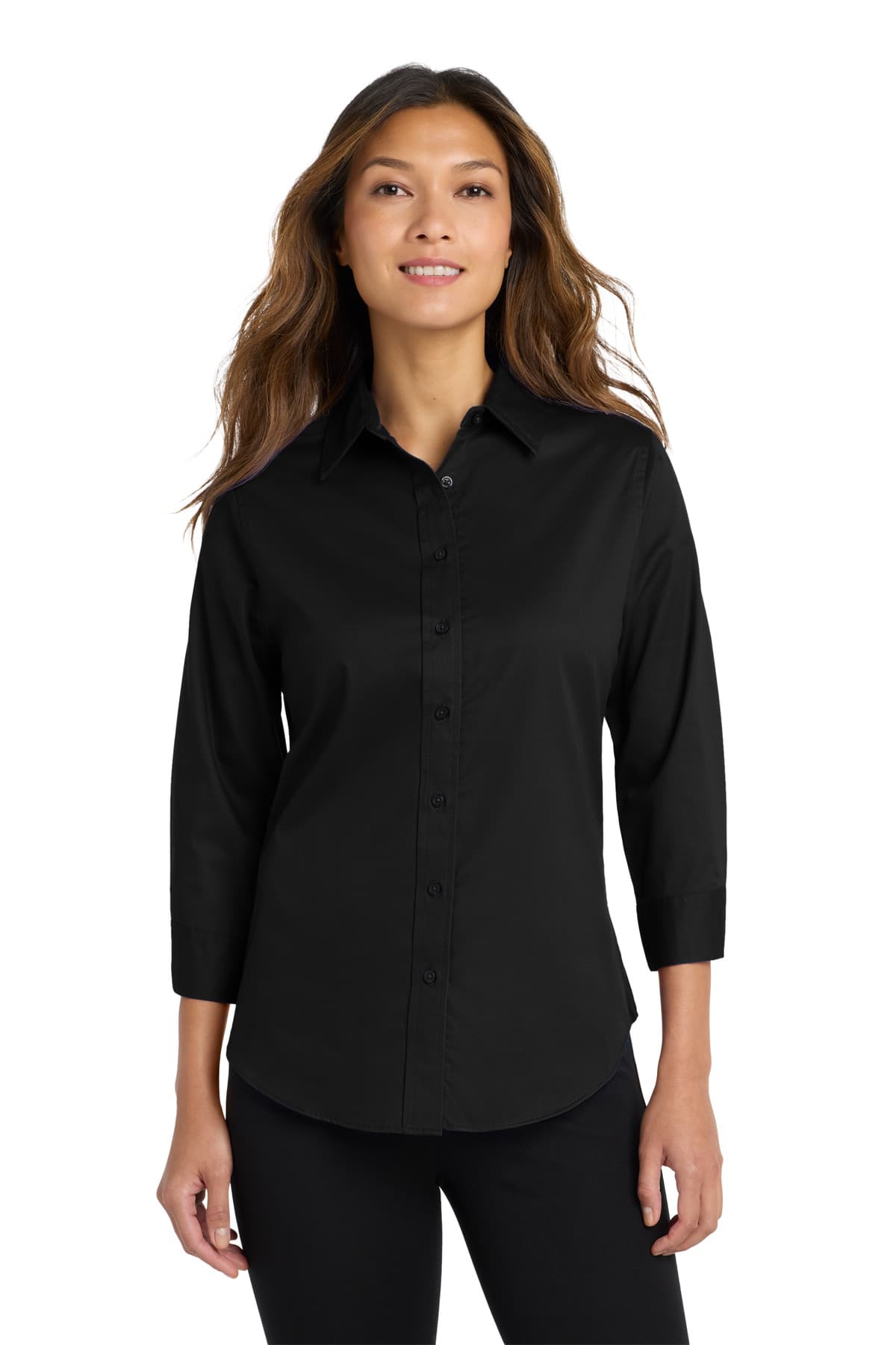 Port Authority ® Women's 3/4-Sleeve Easy Care Shirt. L612 thumbnail 7