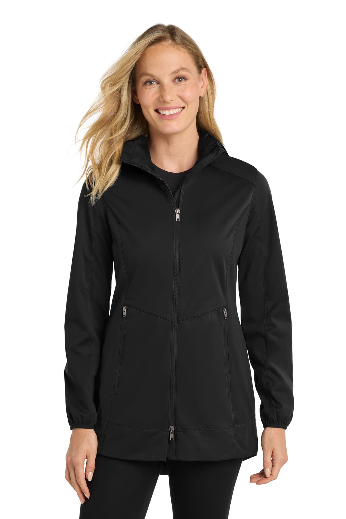 Port Authority ® Women's Active Hooded Soft Shell Jacket. L719 thumbnail 5