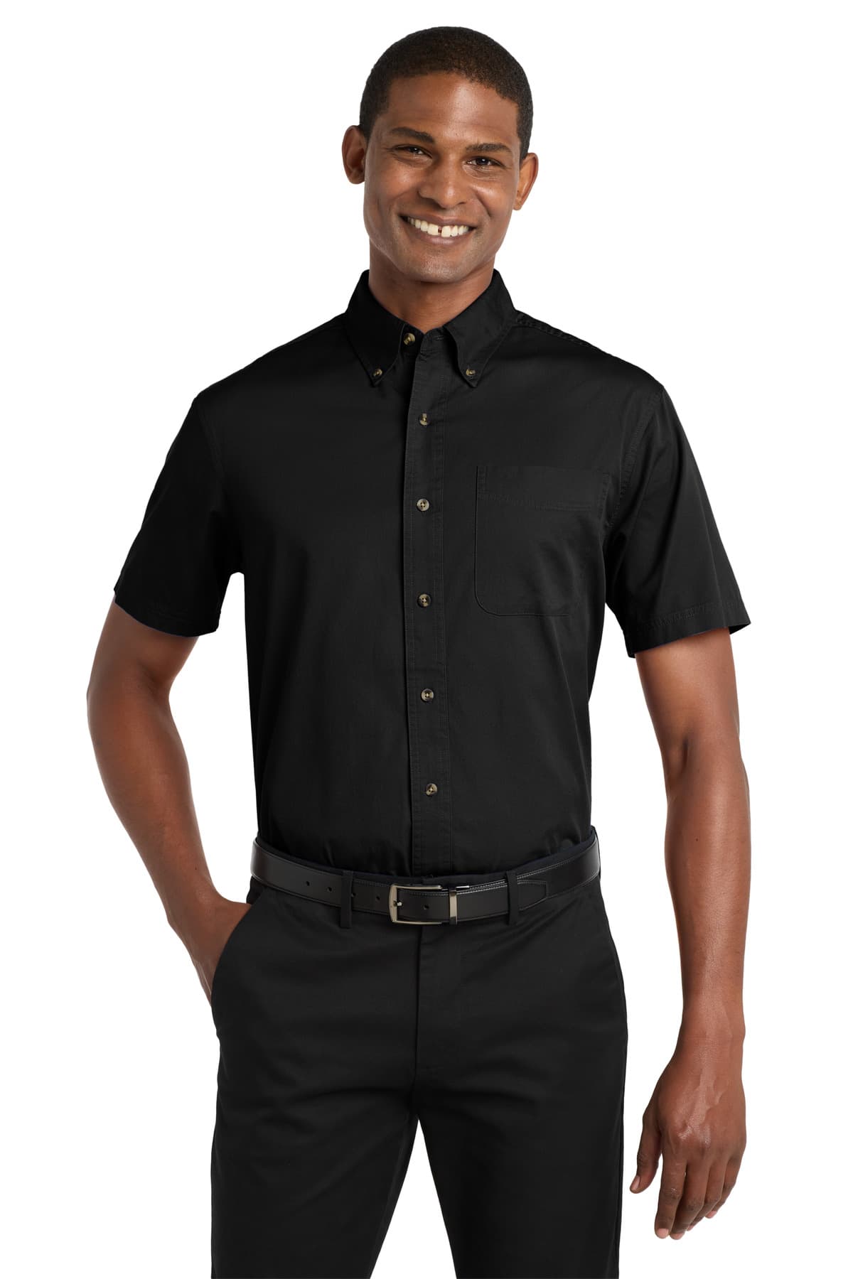 Port Authority ® Short Sleeve Twill Shirt. S500T thumbnail 6