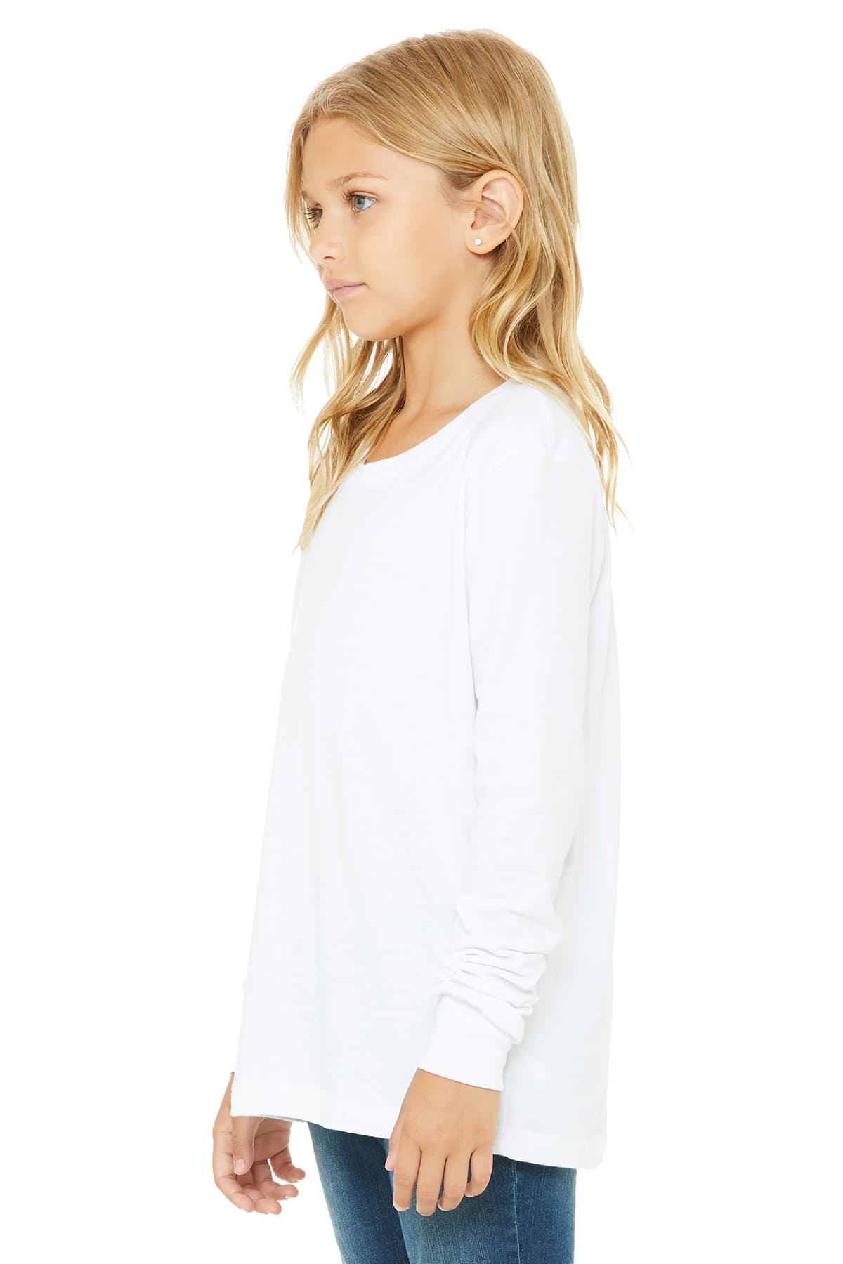 BELLA+CANVAS ® Youth Jersey Long Sleeve Tee BC3501Y thumbnail 3
