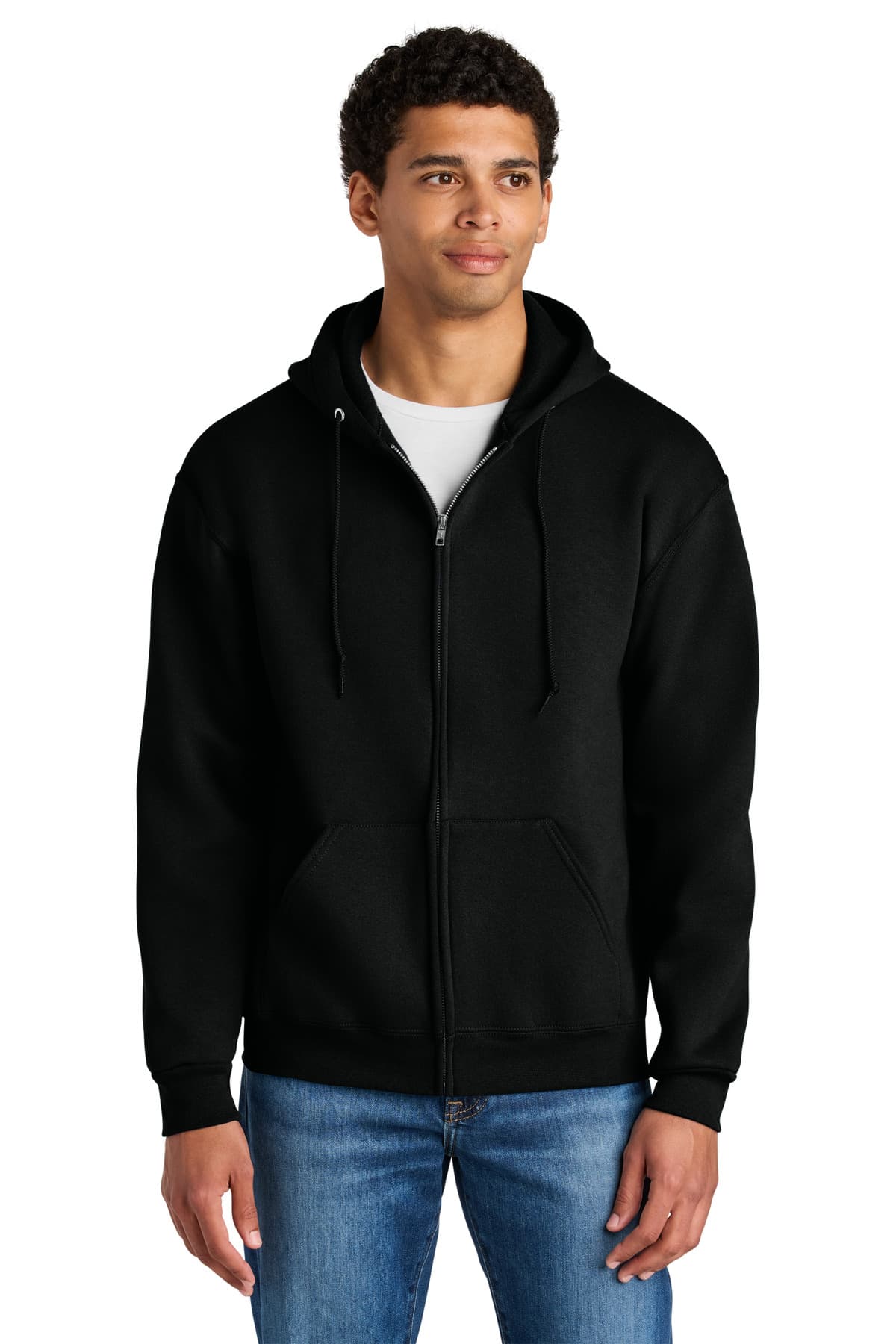 Jerzees Rugged ™ Unisex Full-Zip Hooded Sweatshirt Z12M thumbnail 6