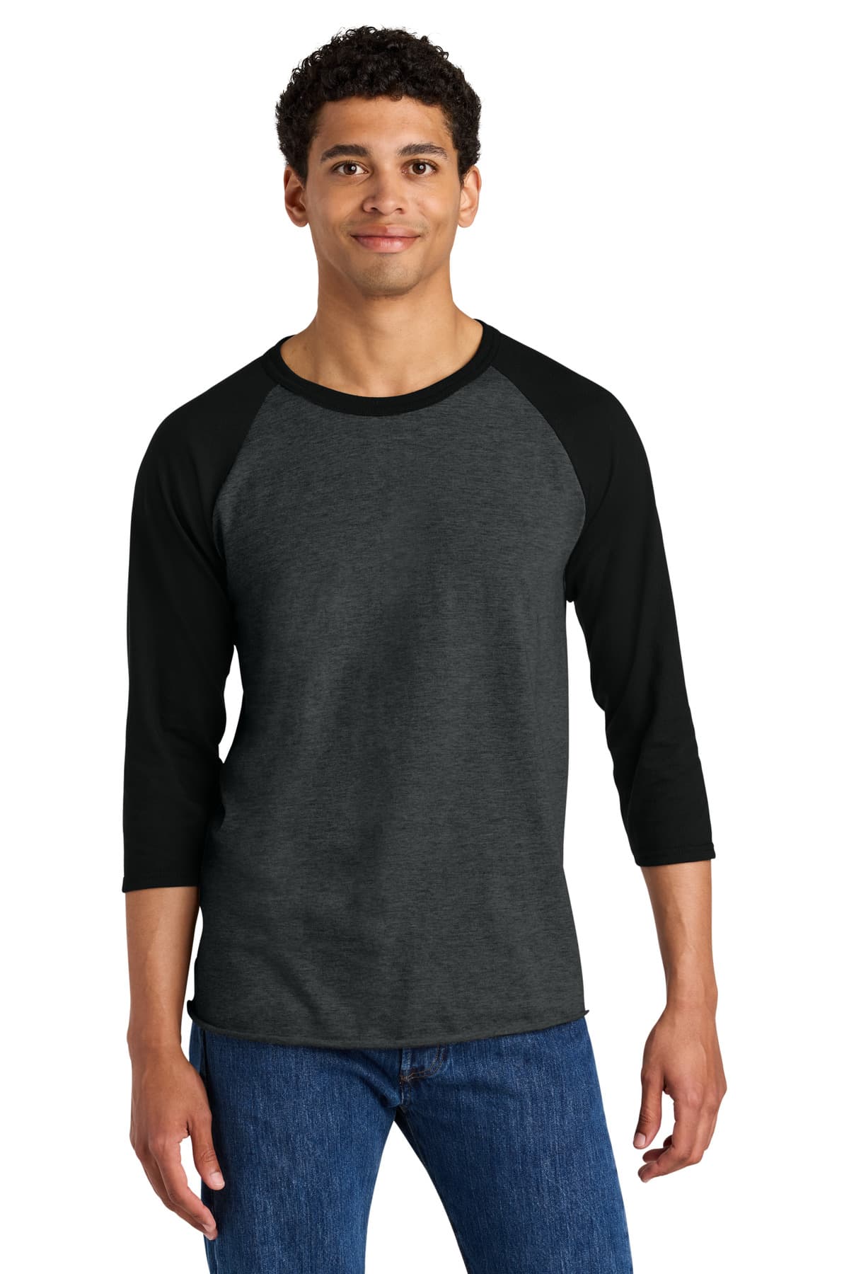 Jerzees ® Unisex Premium Blend Combed Ring Spun 3/4-Sleeve Raglan 560R