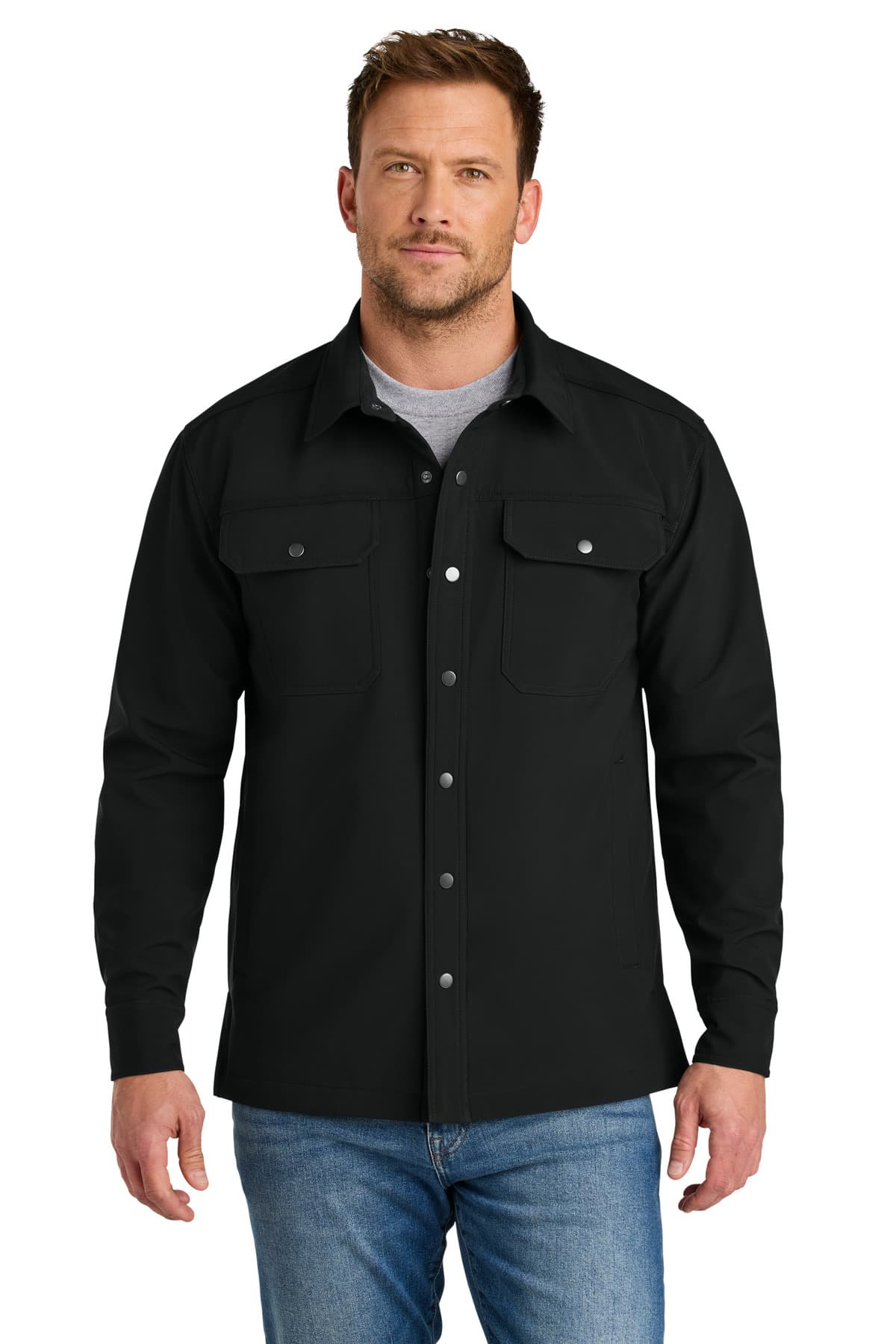 CornerStone ® Soft Shell Shirt Jacket CSJ73 thumbnail 7