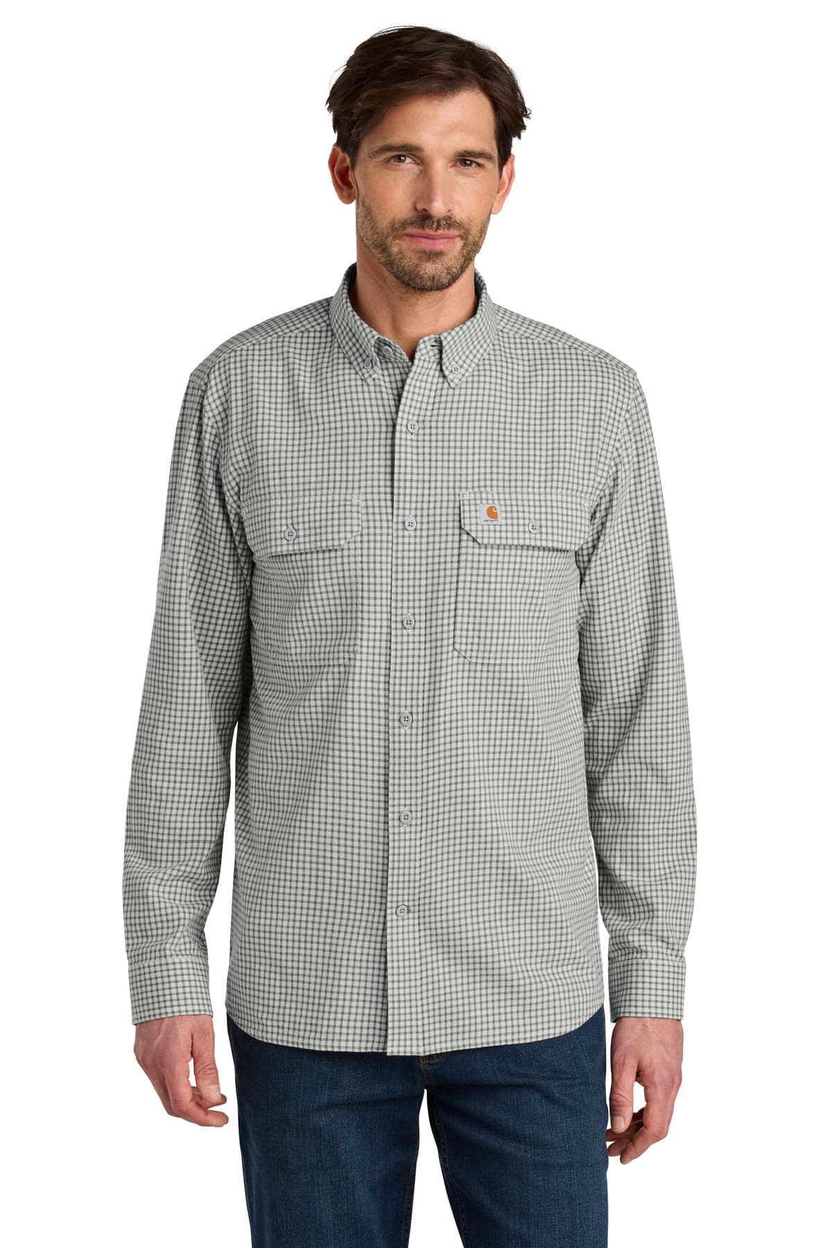 Carhartt ® Rugged Flex ® Plaid Long Sleeve Shirt CT107109