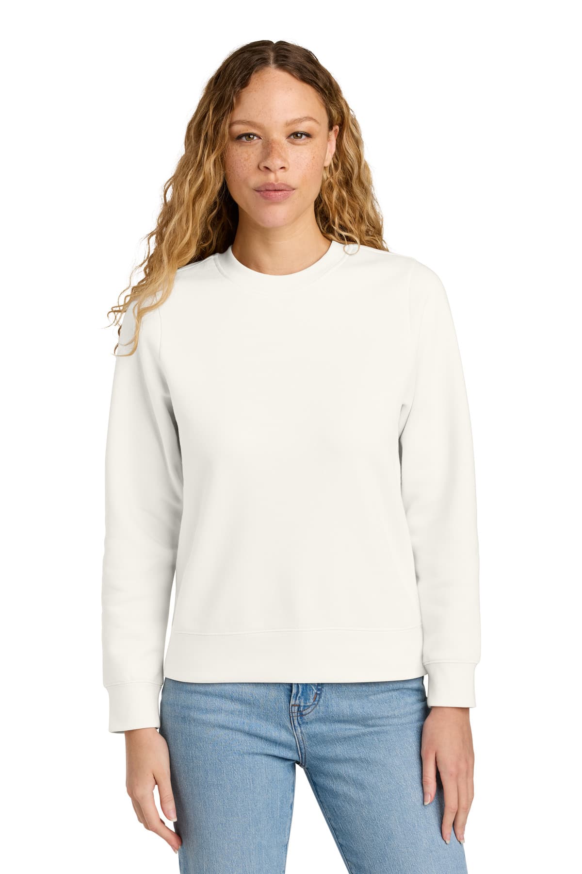 District ® Women's V.I.T. ™ Fleece Crew DT6105 thumbnail 6