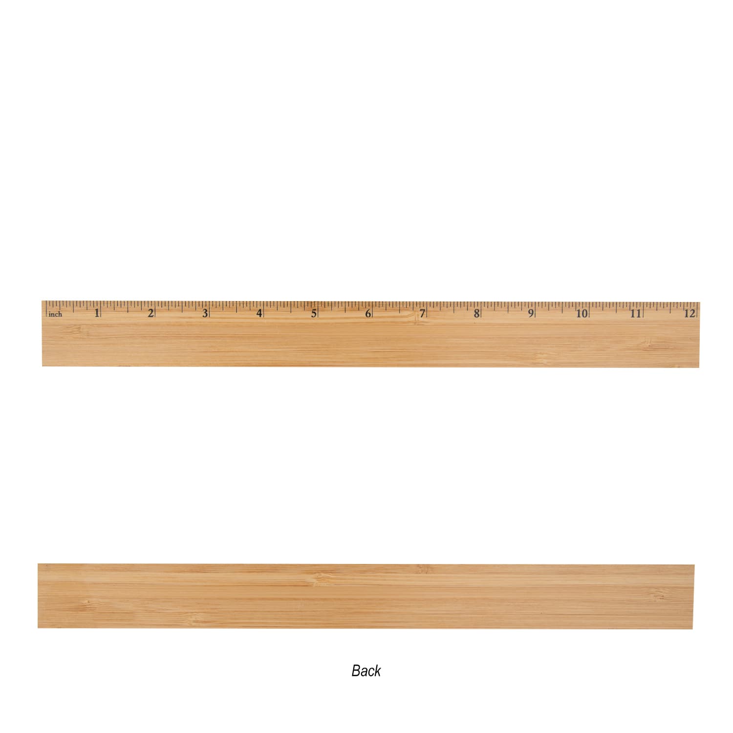 12" Bamboo Ruler