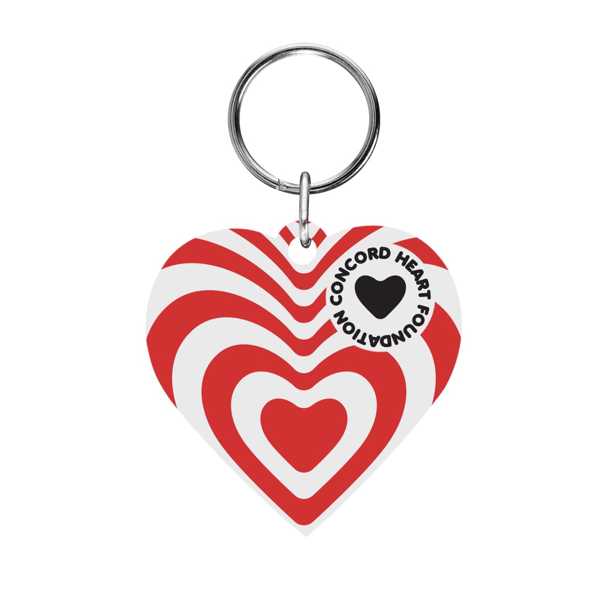 Acrylic Key Tag - Heart thumbnail 2
