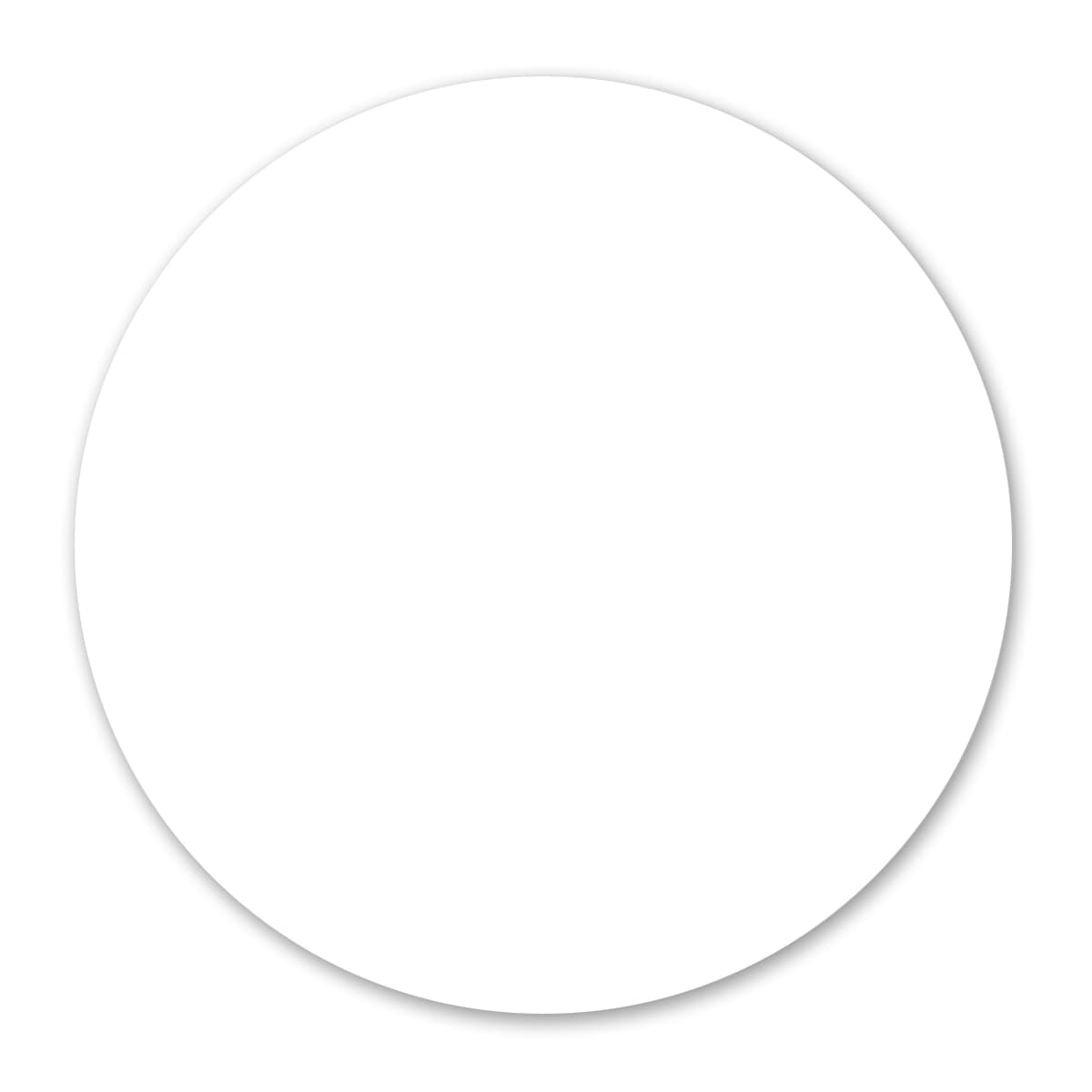 Round Paper Coaster