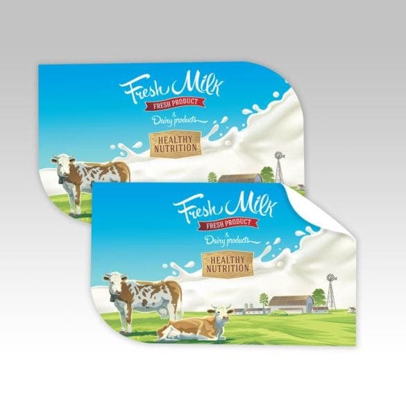 Oval Stickers