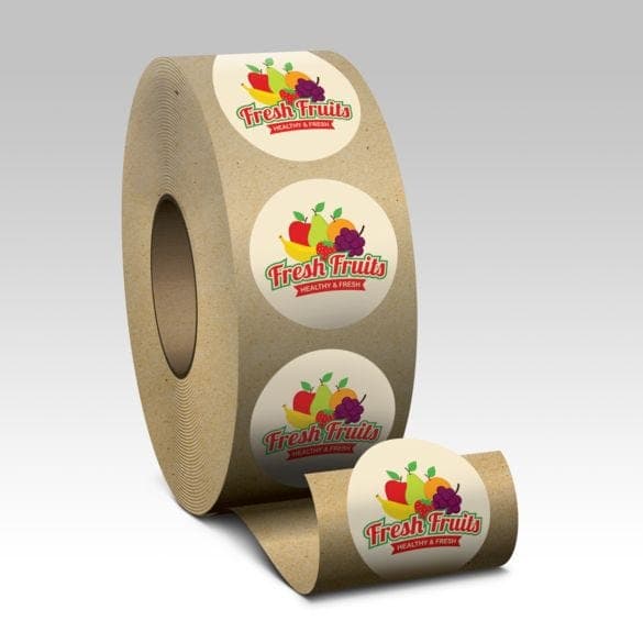 Paper Roll Labels