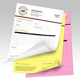 3-Part NCR Forms
