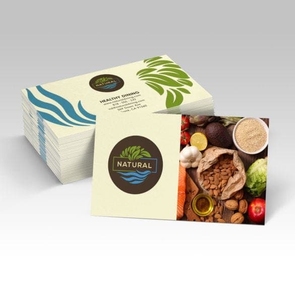 Natural Business Cards - Image 1