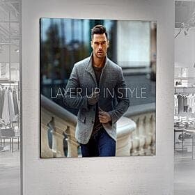 Wall Mounted SEG Frames