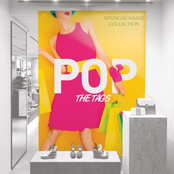 15oz Single Sided Blockout Banner