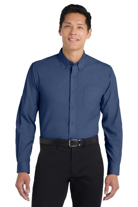 Port Authority ® Crosshatch Easy Care Shirt. S640