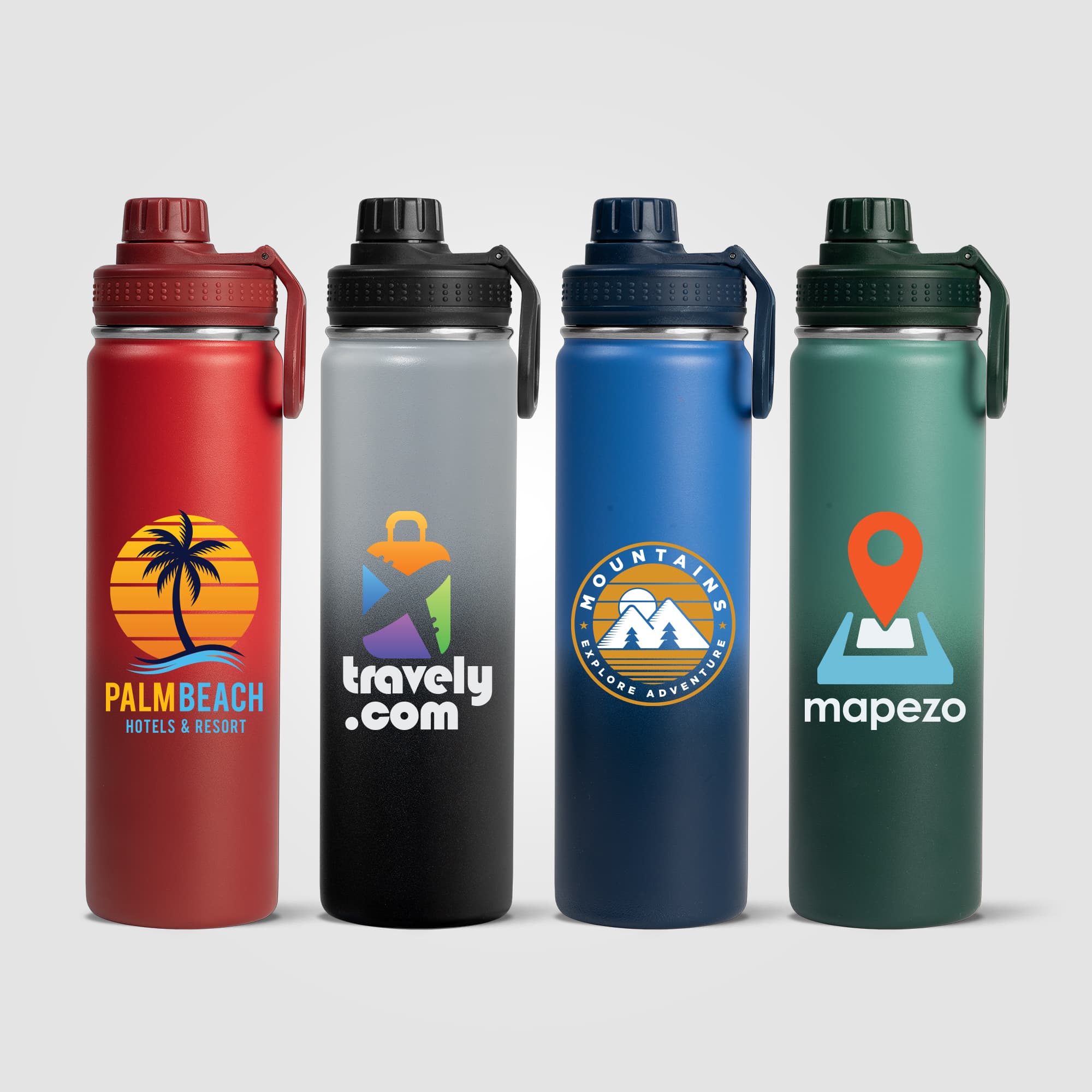 Alaska Ombre - 24 oz. Stainless Steel Double Wall Water Bottle