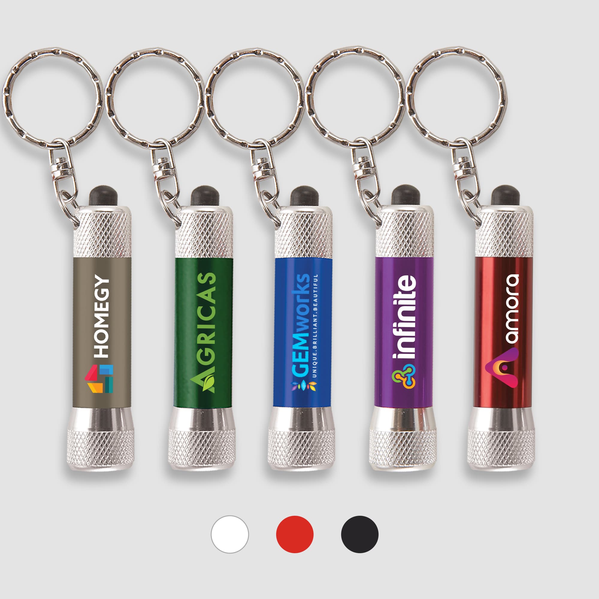Chroma - LED Flashlight with Keyring