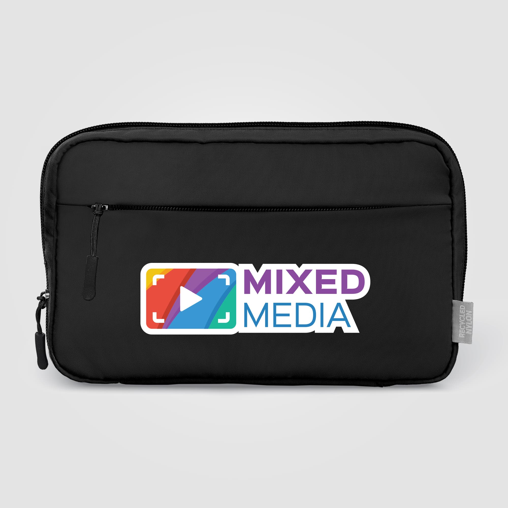 Mercer Recycled Nylon Dual-Pocket Organizer Pouch - 1.5L