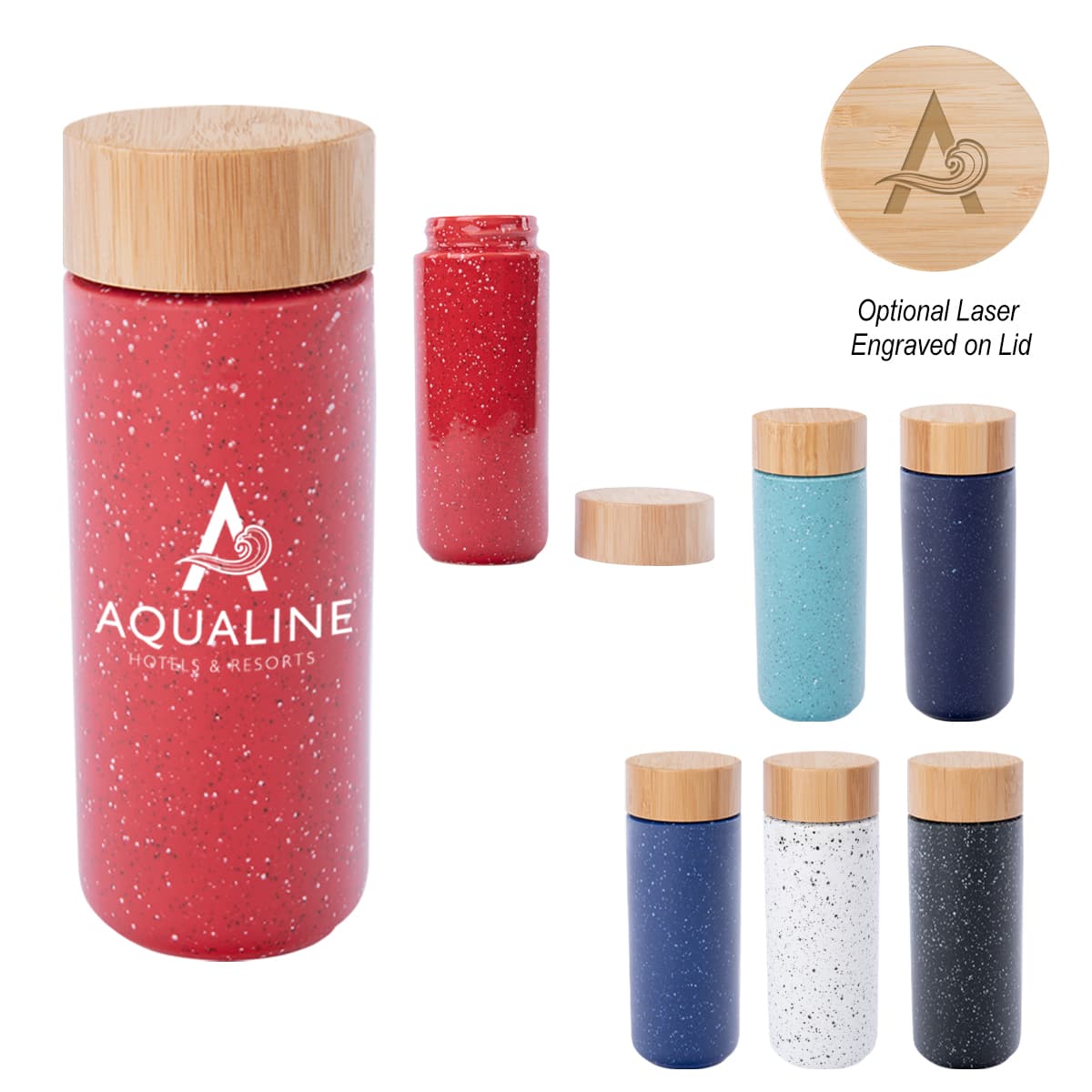 10 Oz. Speckled Ceramic Tumbler