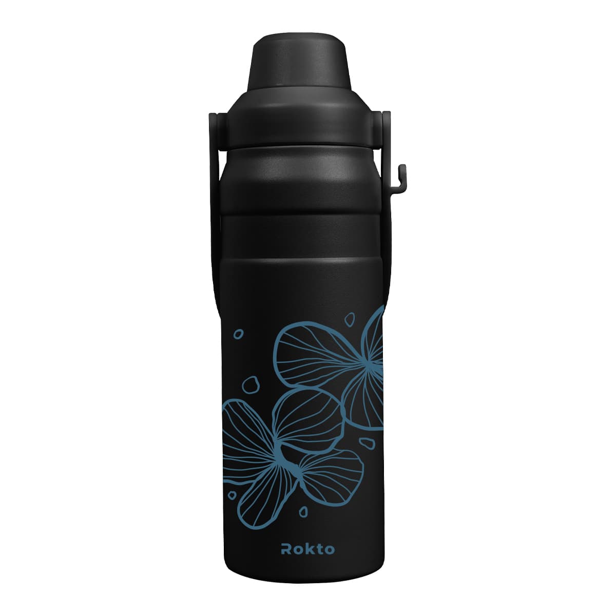 24 Oz. Summit Sip Recycled Stainless Steel Bottle With Easy Carry Handle