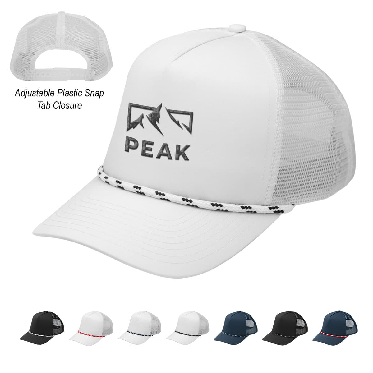 Match Play Mesh Back Rope Cap