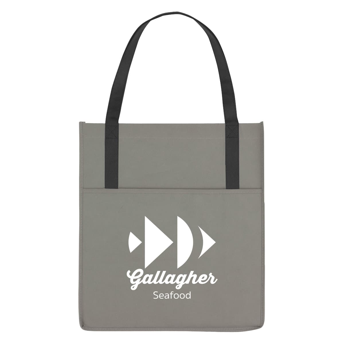 Non-Woven Shopper's Pocket Recycled Tote Bag
