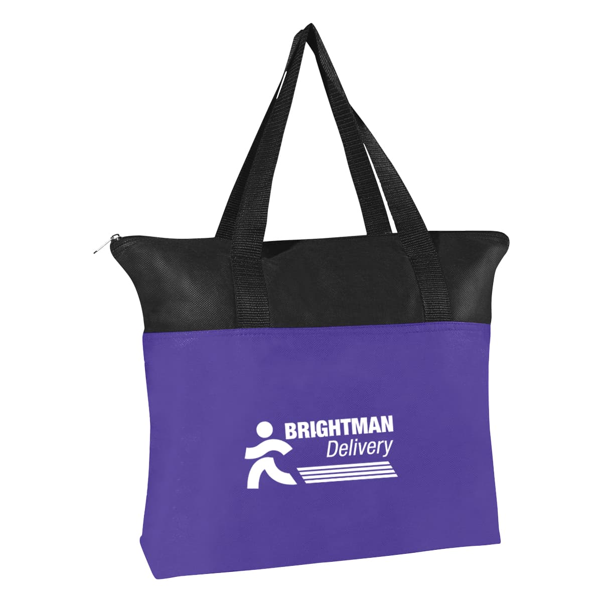 Non-Woven Zippered Recycled Tote Bag