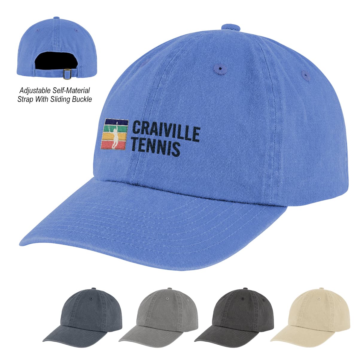 Varsity Washed Cotton Cap