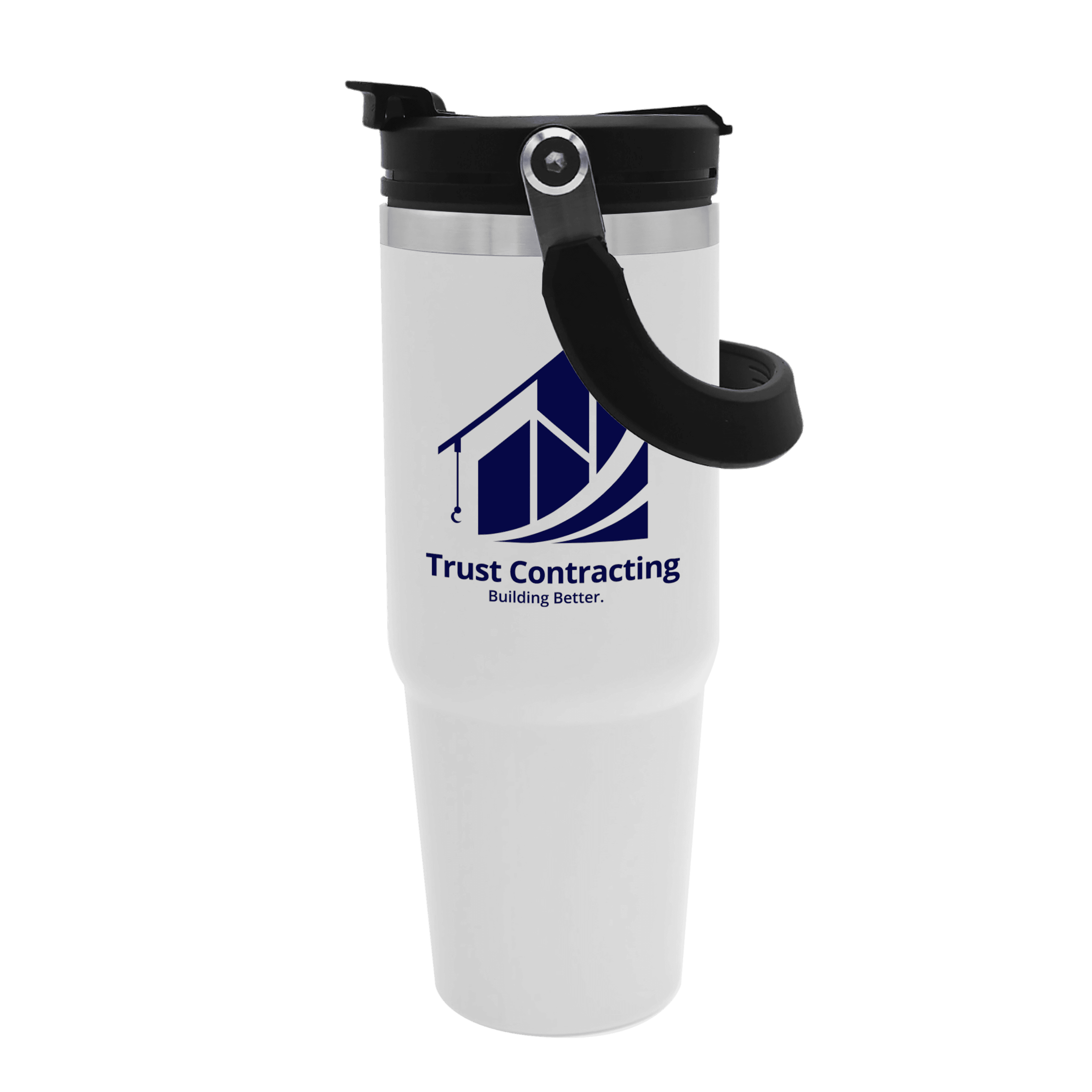 Garyline® Bravo Stainless Steel Bottle with 2-in-1 Flip-Straw Lid - 30 oz.