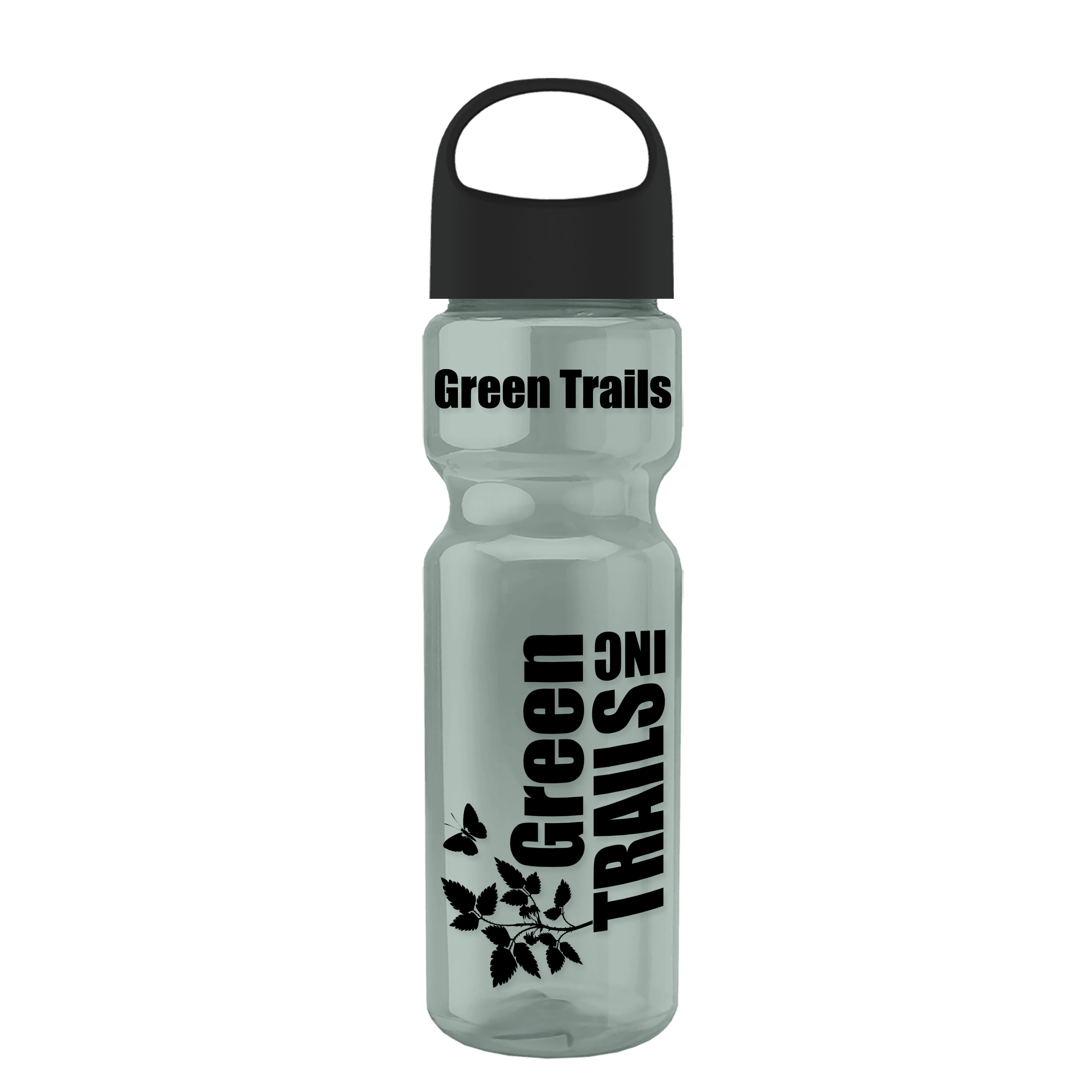 Garyline® Champ Recycled Bottle with Oval Crest Lid - 28 oz.