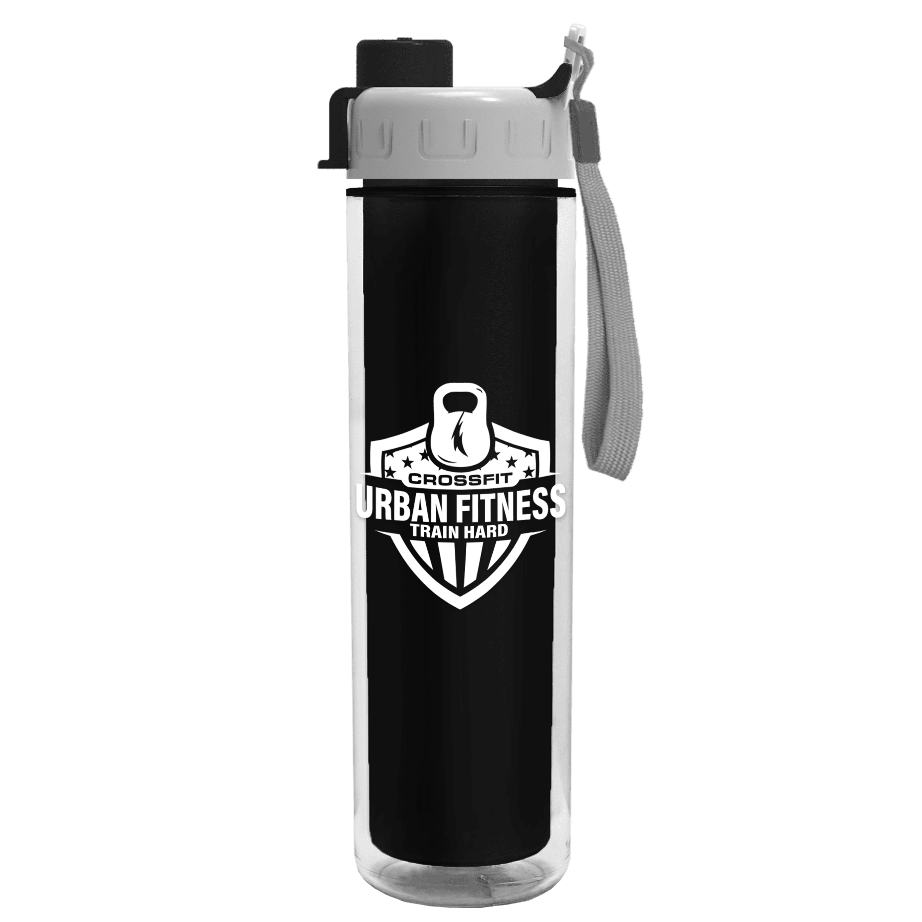 Garyline® Chiller Double-Wall Insulated Bottle with Quick-Snap Lid - 16 oz.