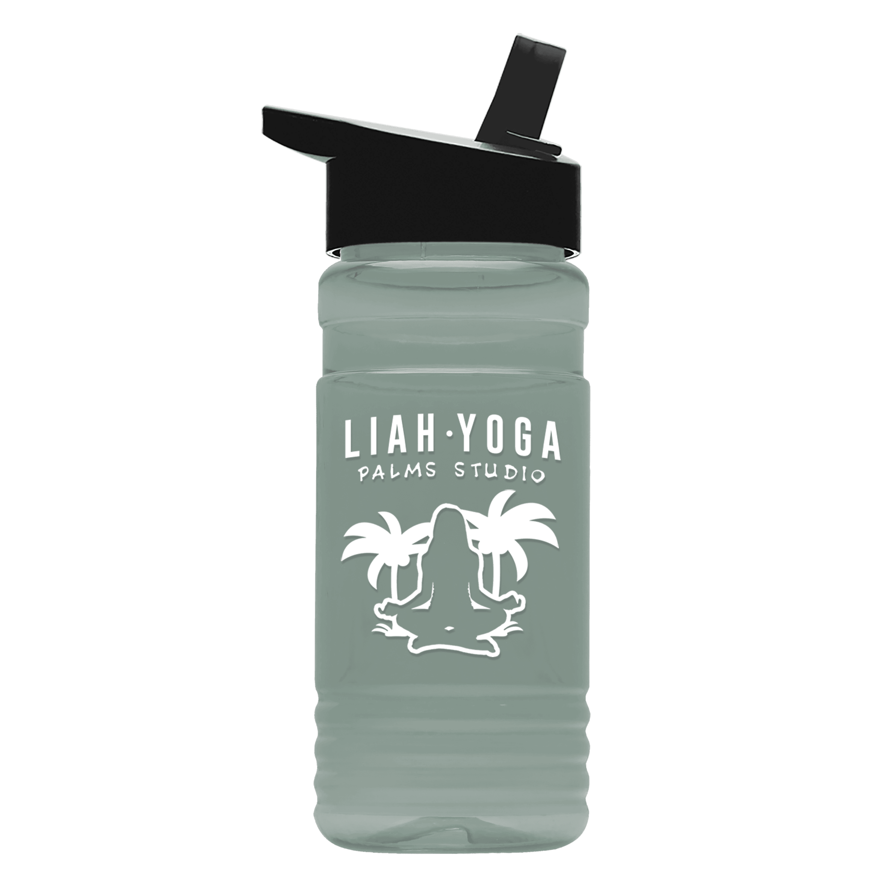 Garyline® RPET Bottle with Flip-Straw Lid - 20 oz.