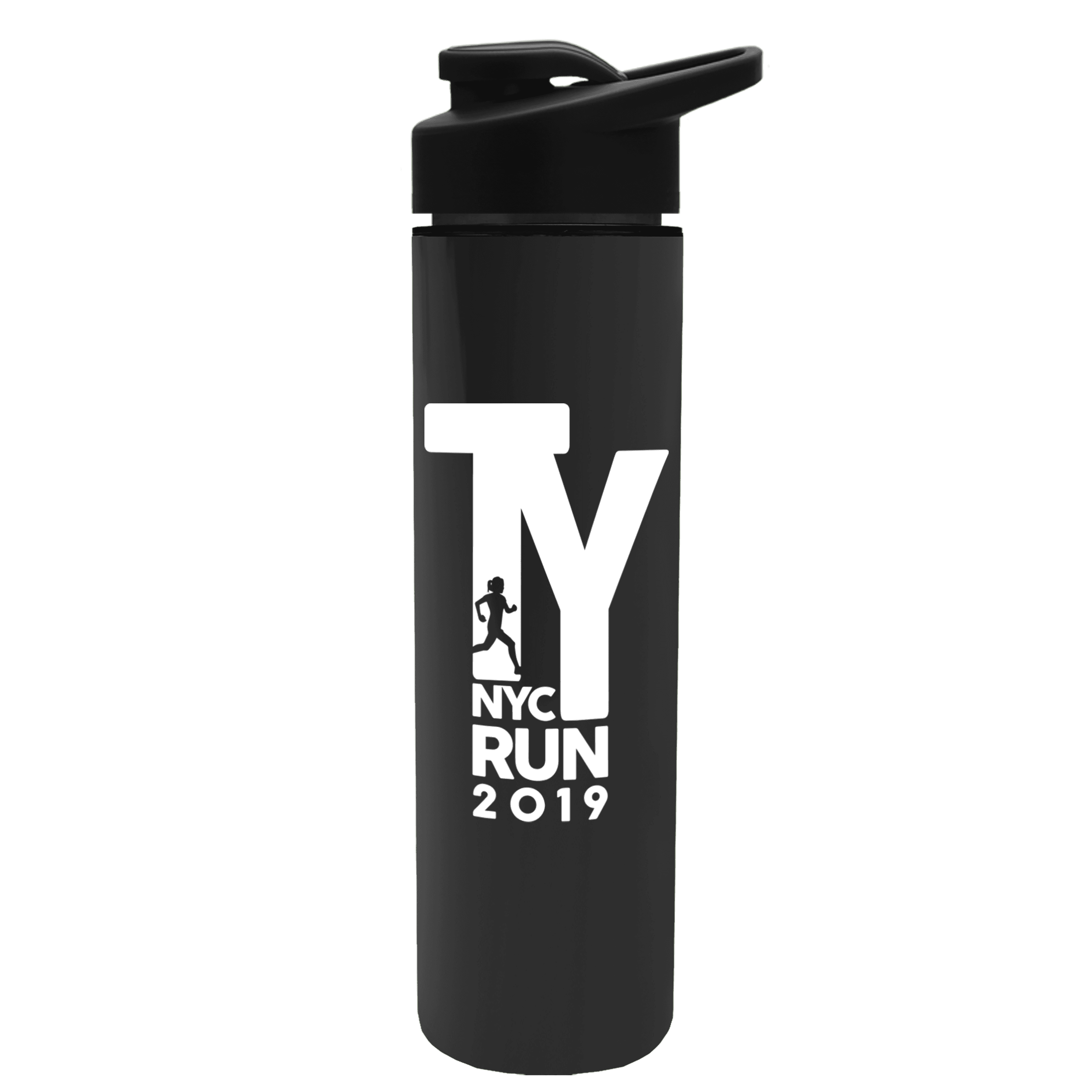Garyline® Slim Double-Wall Insulated Bottle with Drink-Thru Lid - 16 oz.