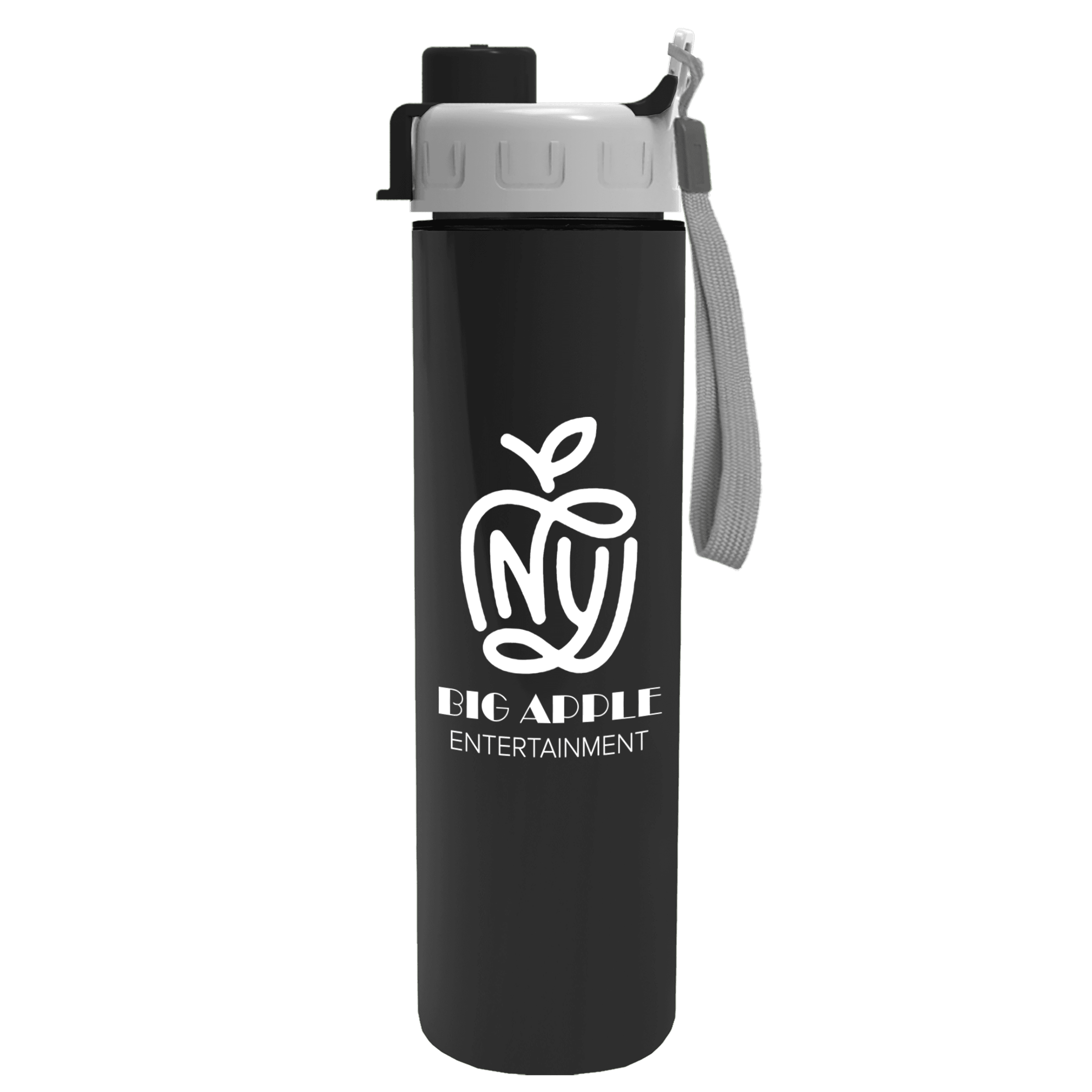 Garyline® Slim Double-Wall Insulated Bottle with Quick-Snap Lid - 16 oz.