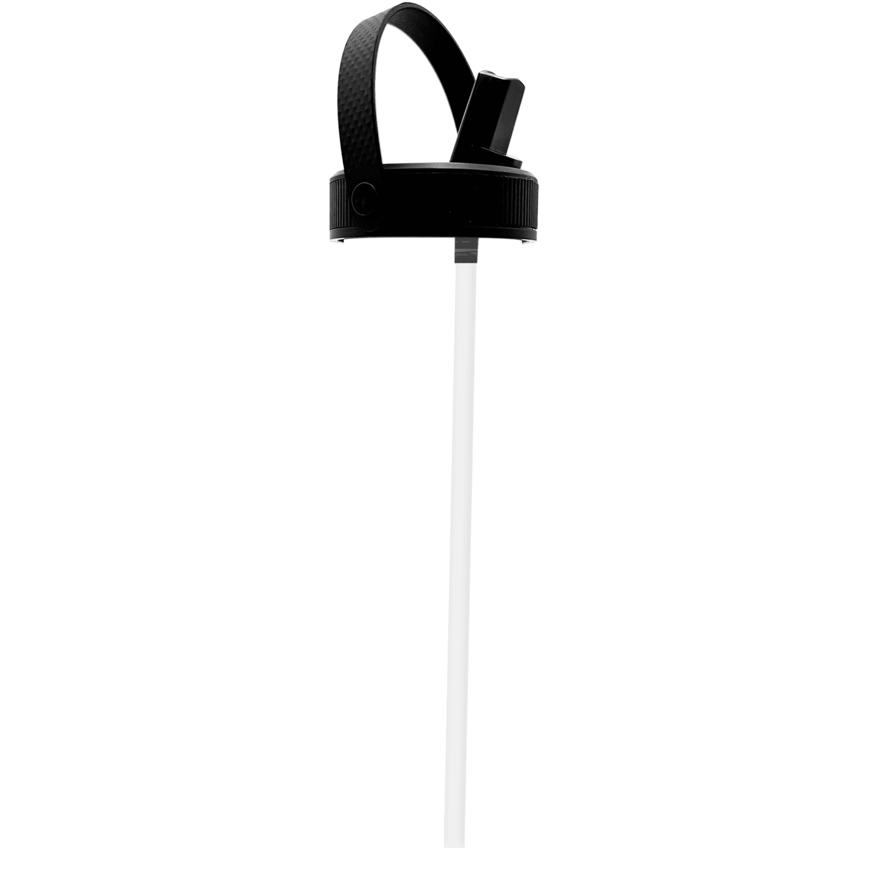 Garyline® Slim Fit RPET Bottle with Flip-Straw, Swivel-Handle Lid - 24 oz.