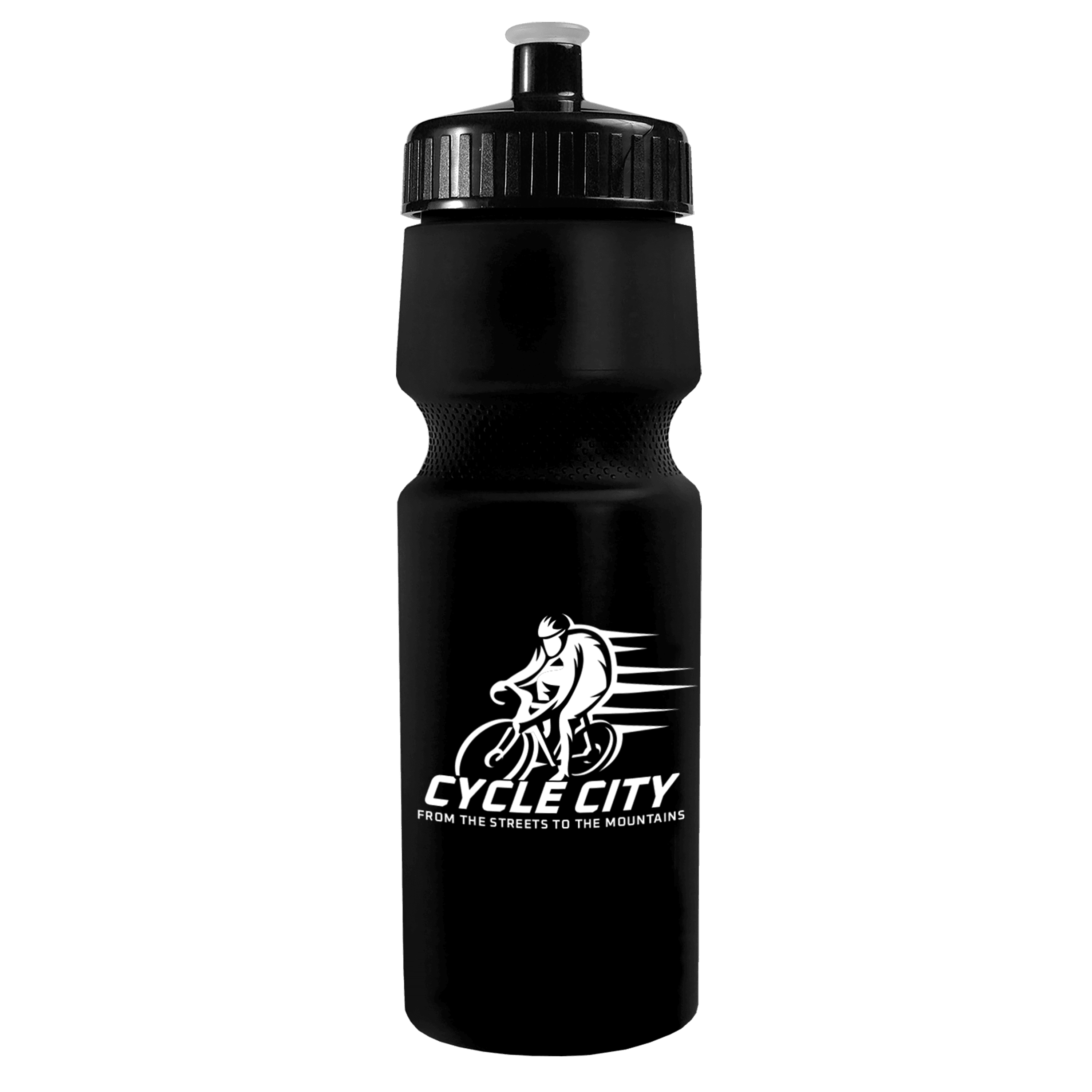Garyline® Tour Recycled Bike Bottle with Push-Pull Lid - 24 oz