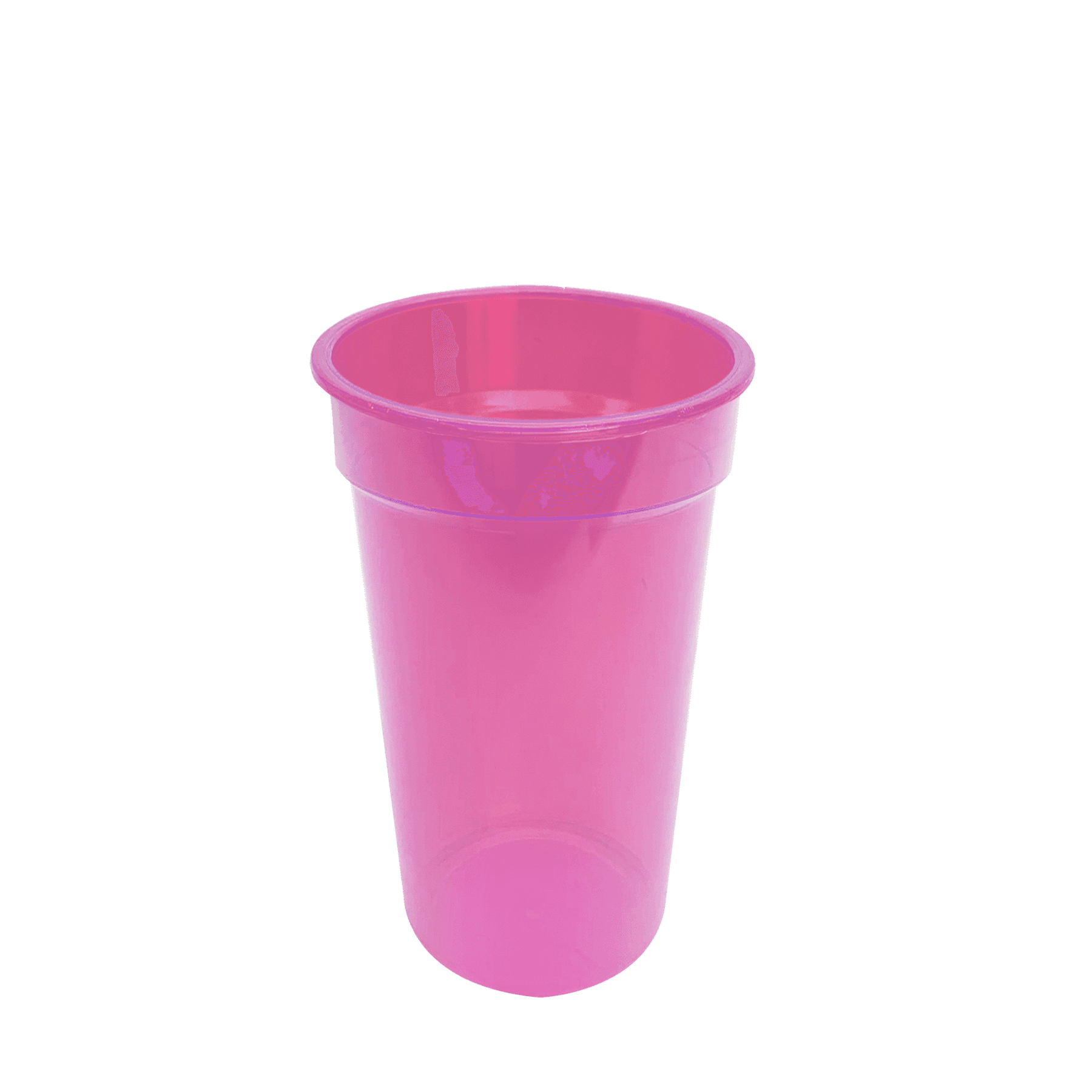 Garyline® Transparent Tumbler with 2-in-1 Lid with Straw - 14 oz.