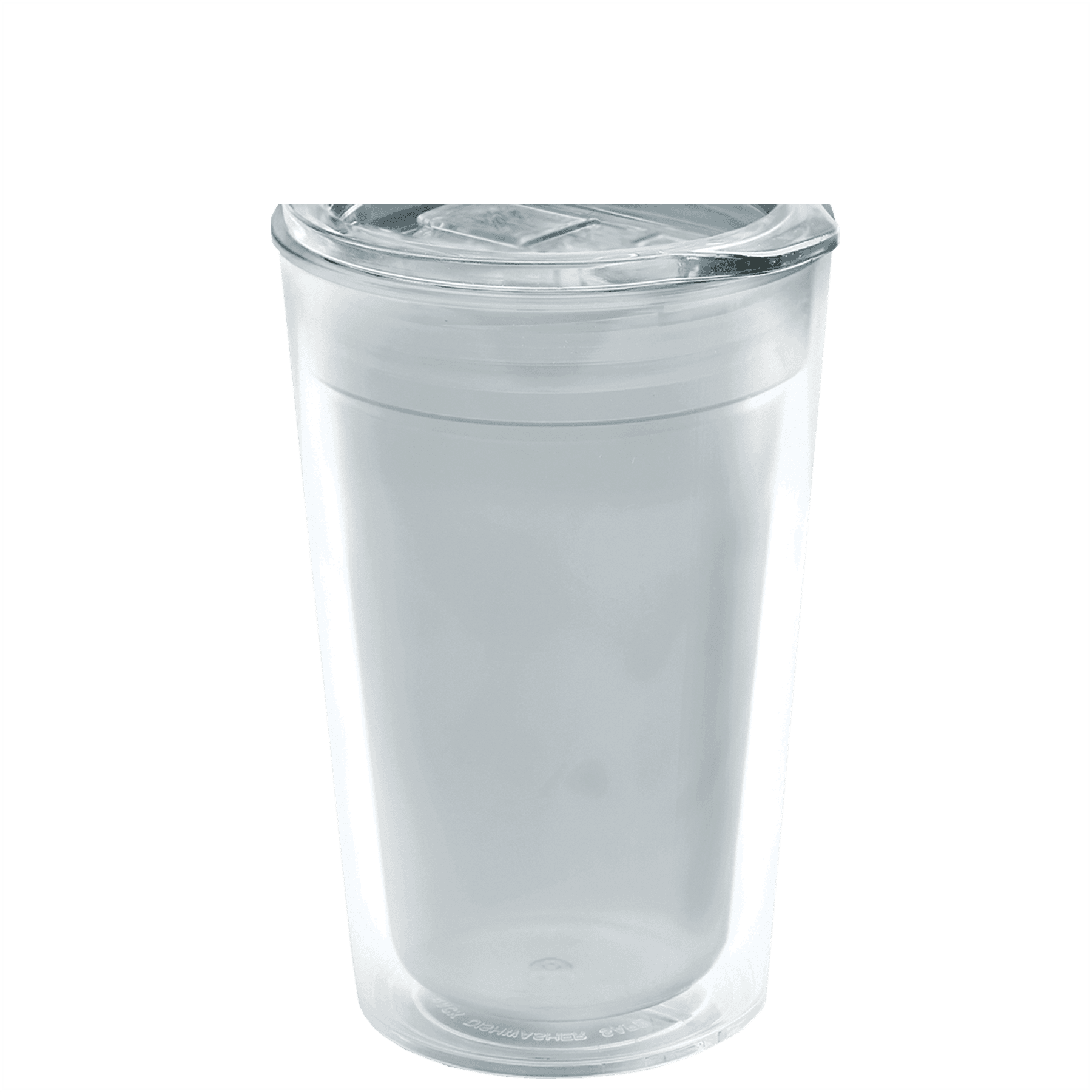 Garyline® Transparent Tumbler with Sip Lid and Full-Color Insert - 16 oz.