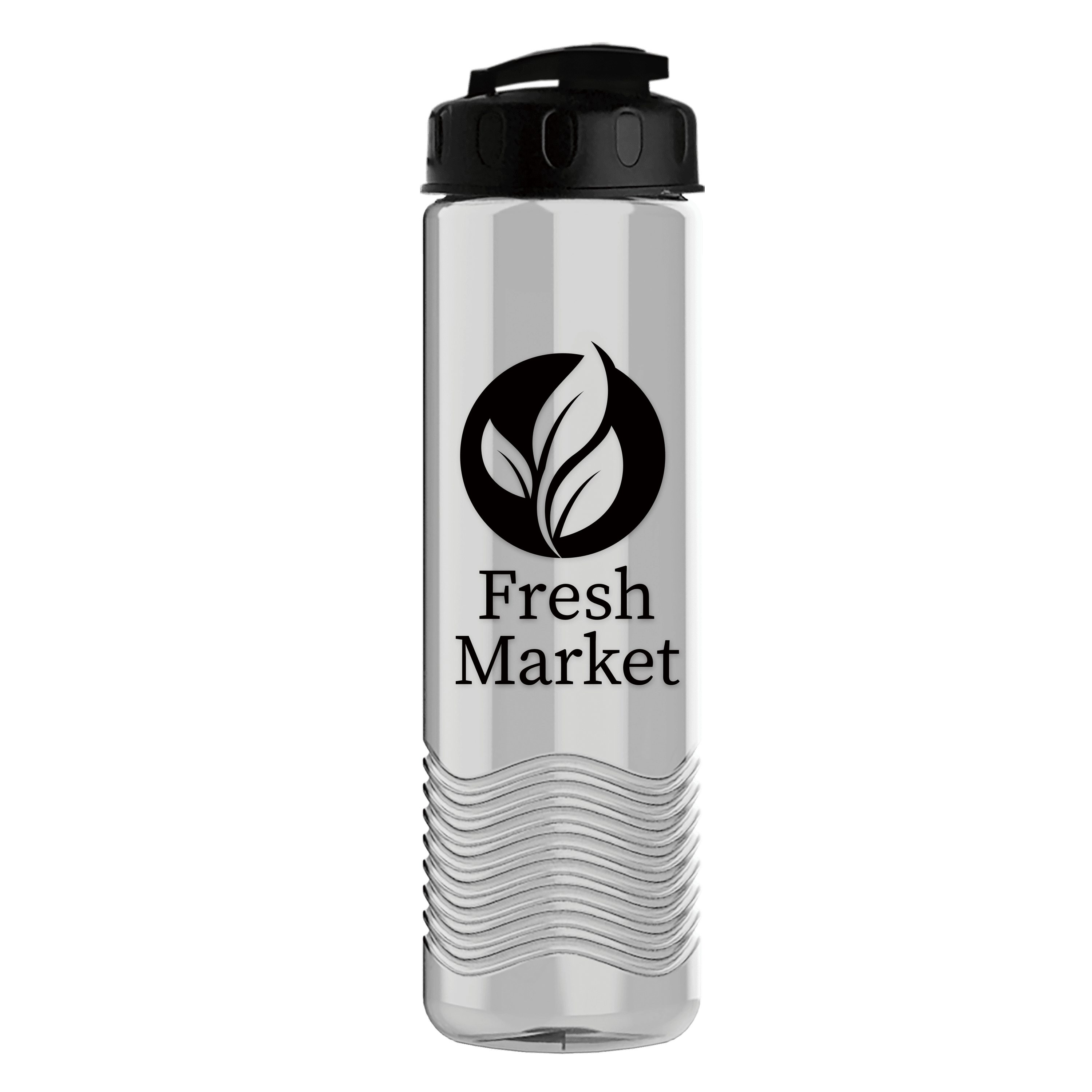 Garyline® Wave Tritan® Bottle with Flip-Top Lid - 24 oz.