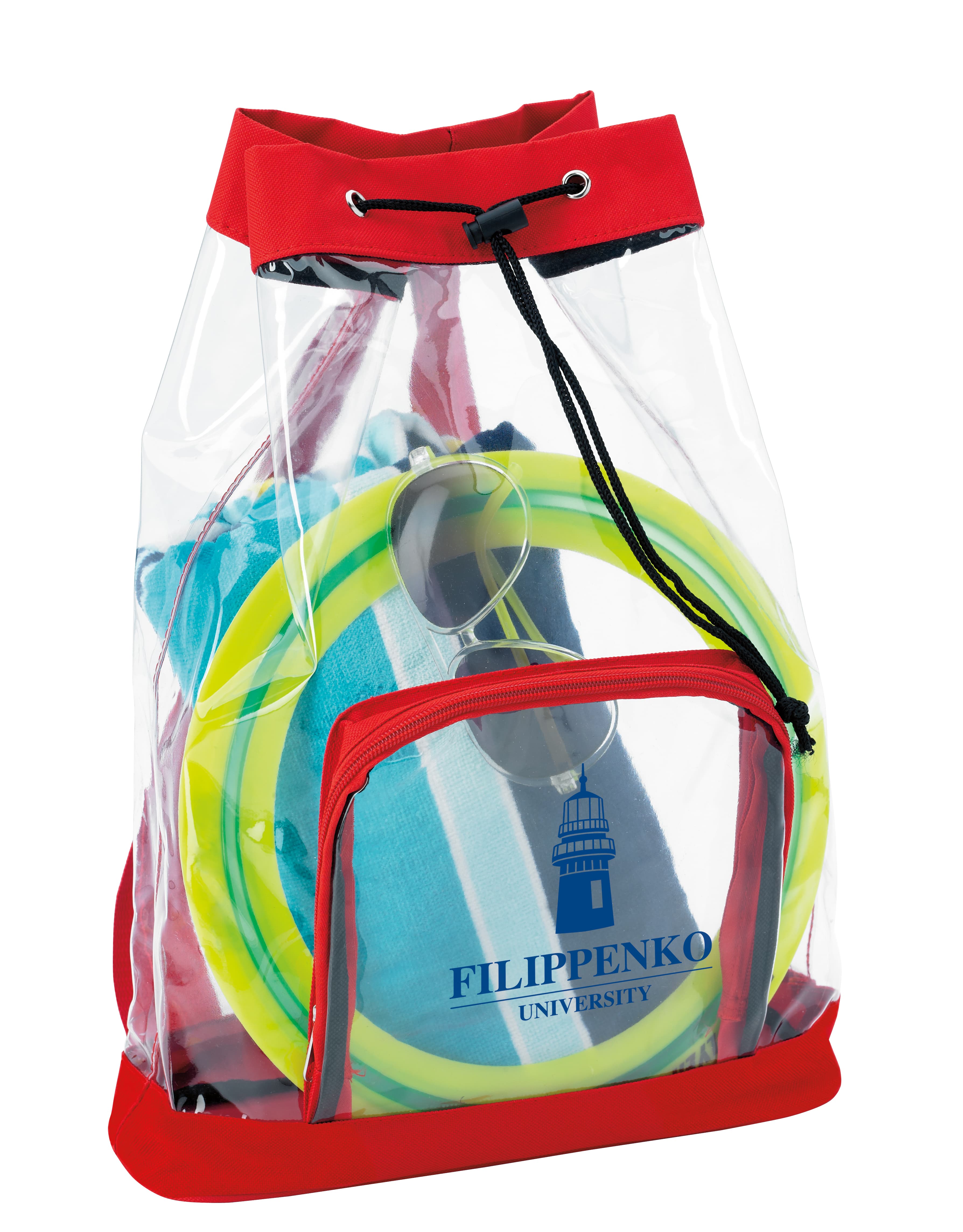 Good Value™ Clear Cinch Backpack
