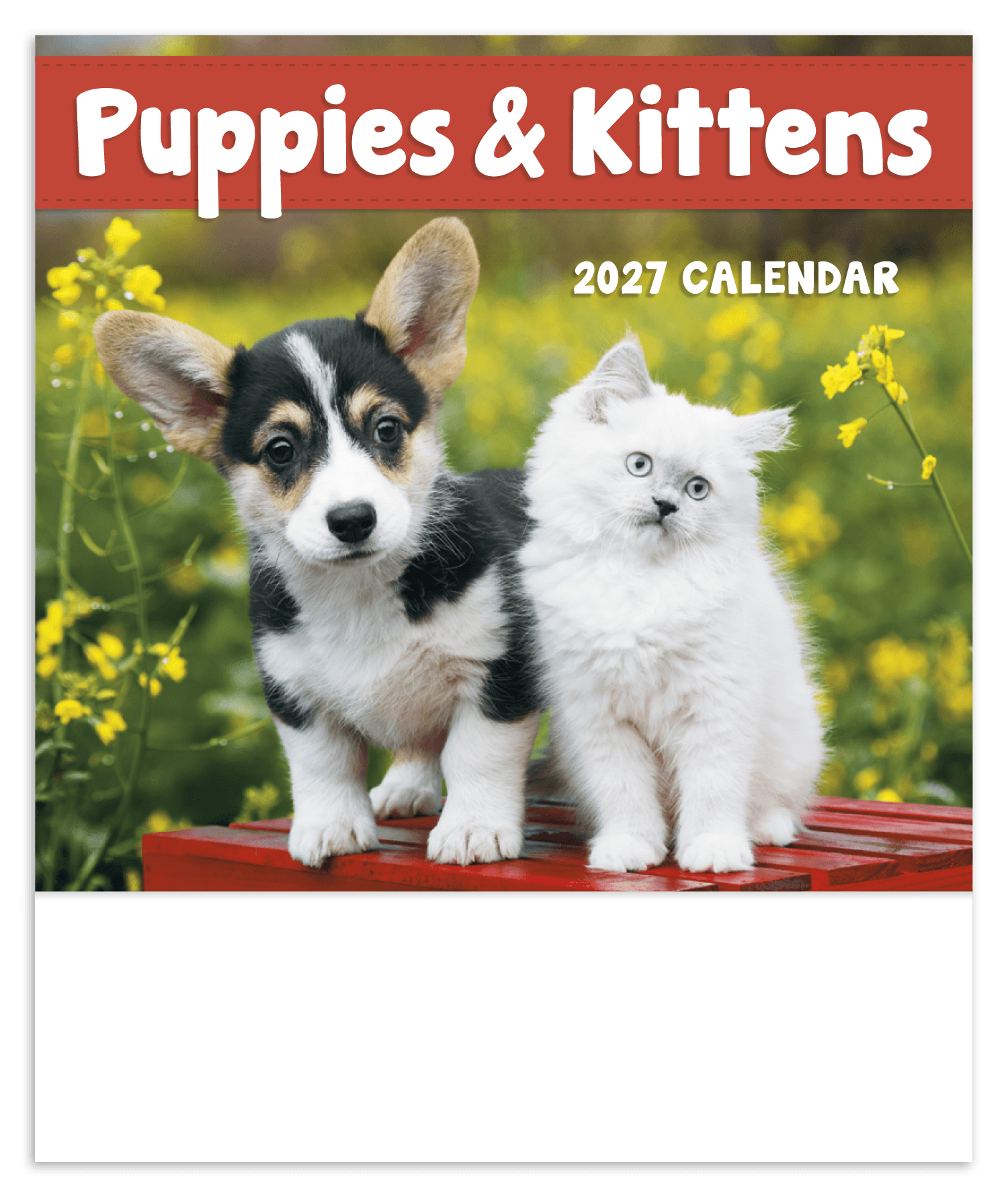 Good Value™ Puppies & Kittens - Mini Calendar