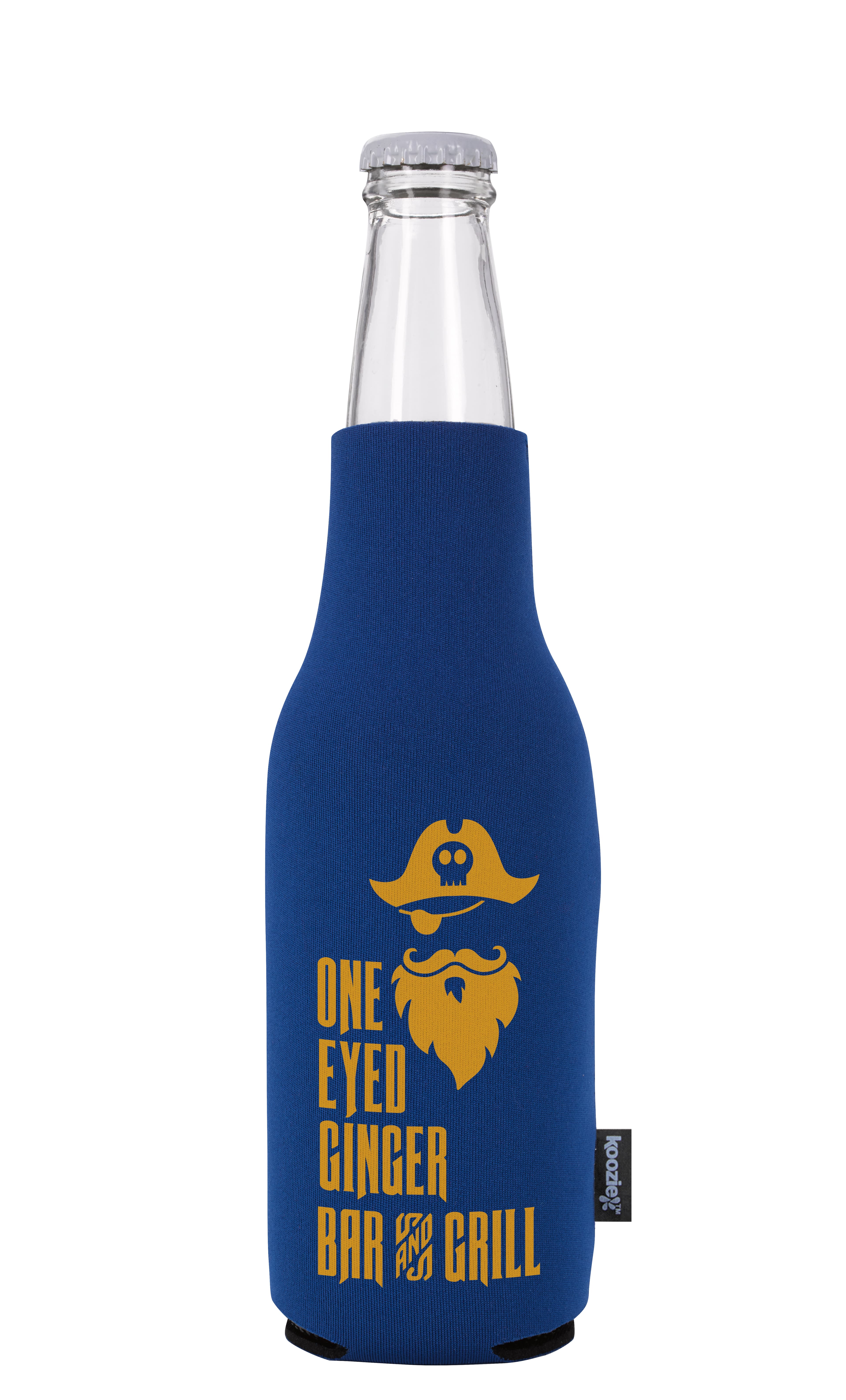 Koozie® Neoprene Zip-Up Bottle Cooler