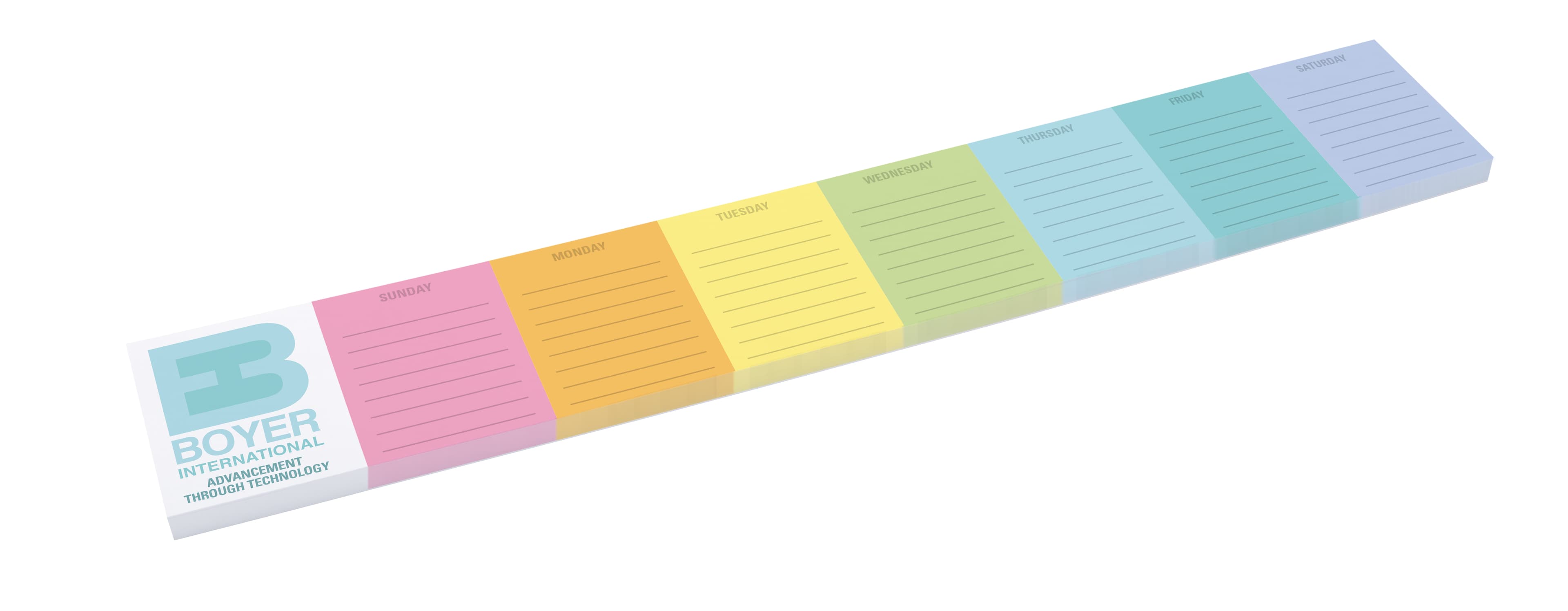 Souvenir® Sticky Note™ 12" X 2" Pad, 25 sheet