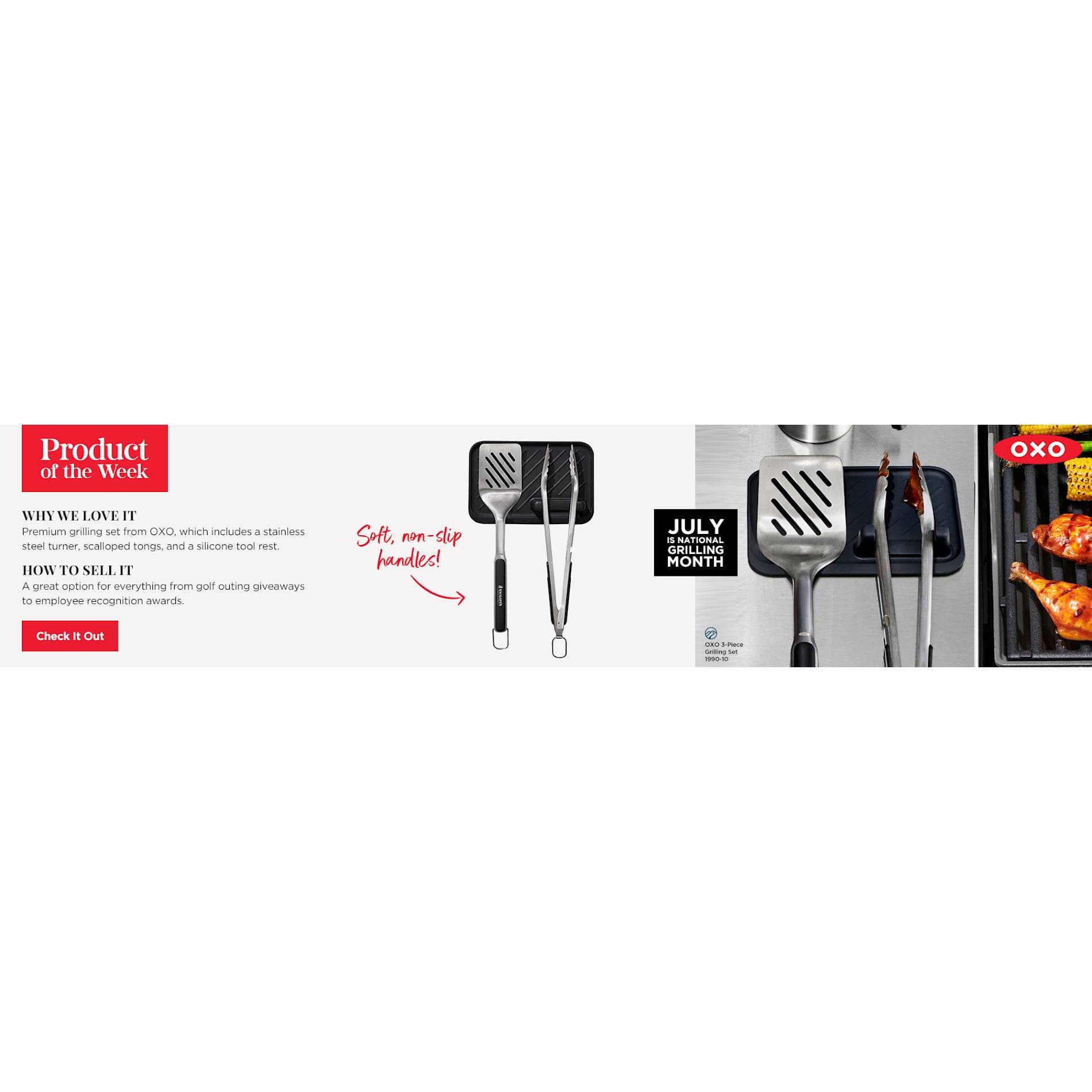 OXO 3-piece Grilling Set