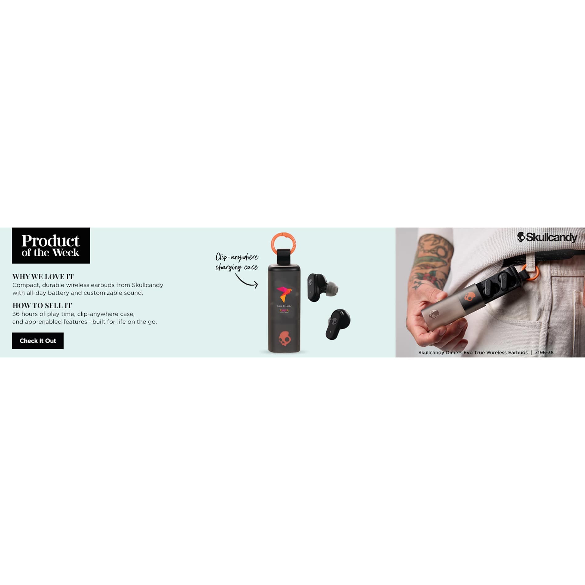 Skullcandy Dime Evo True Wireless Earbuds