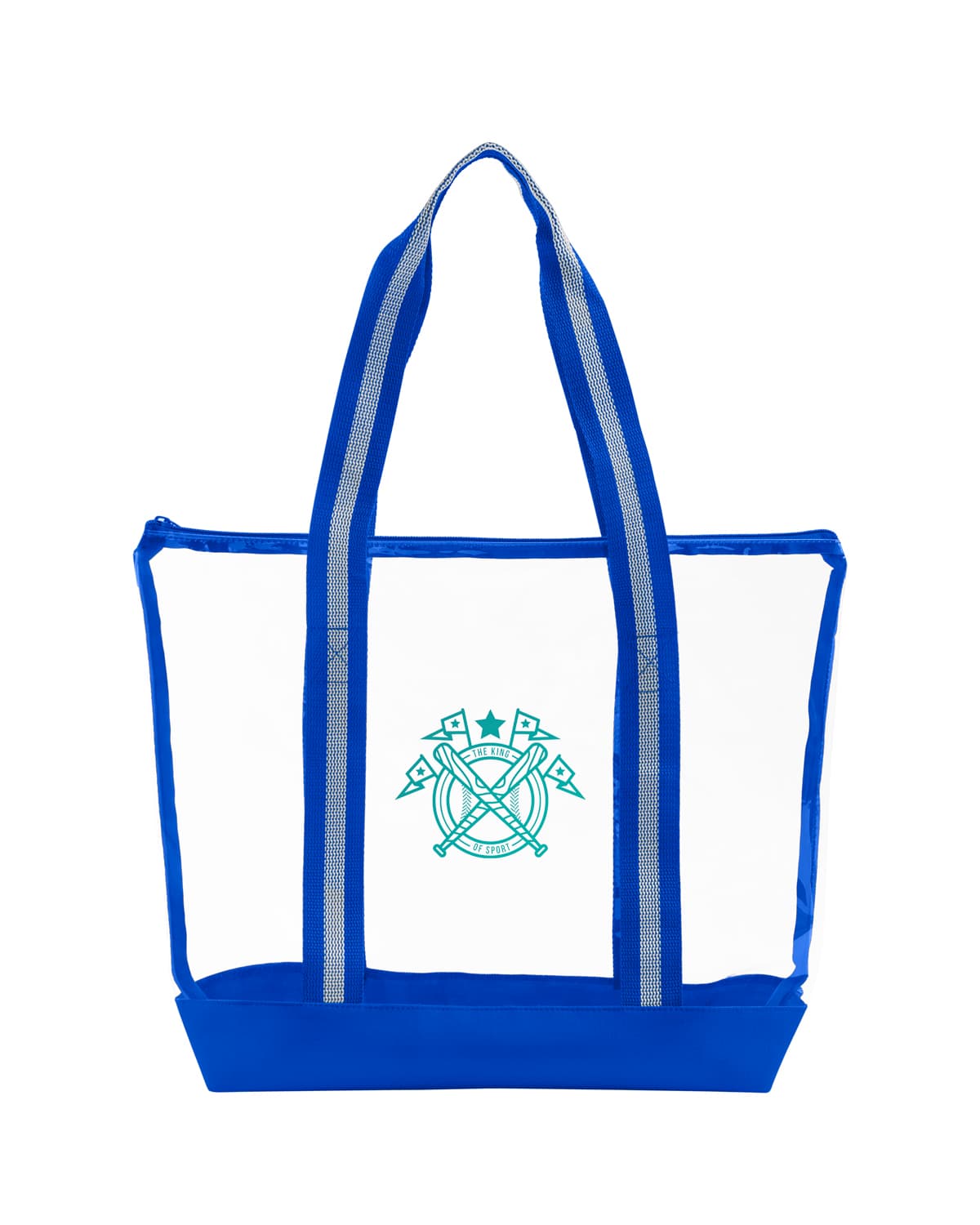 All Access Clear Tote Bag with Zipper.